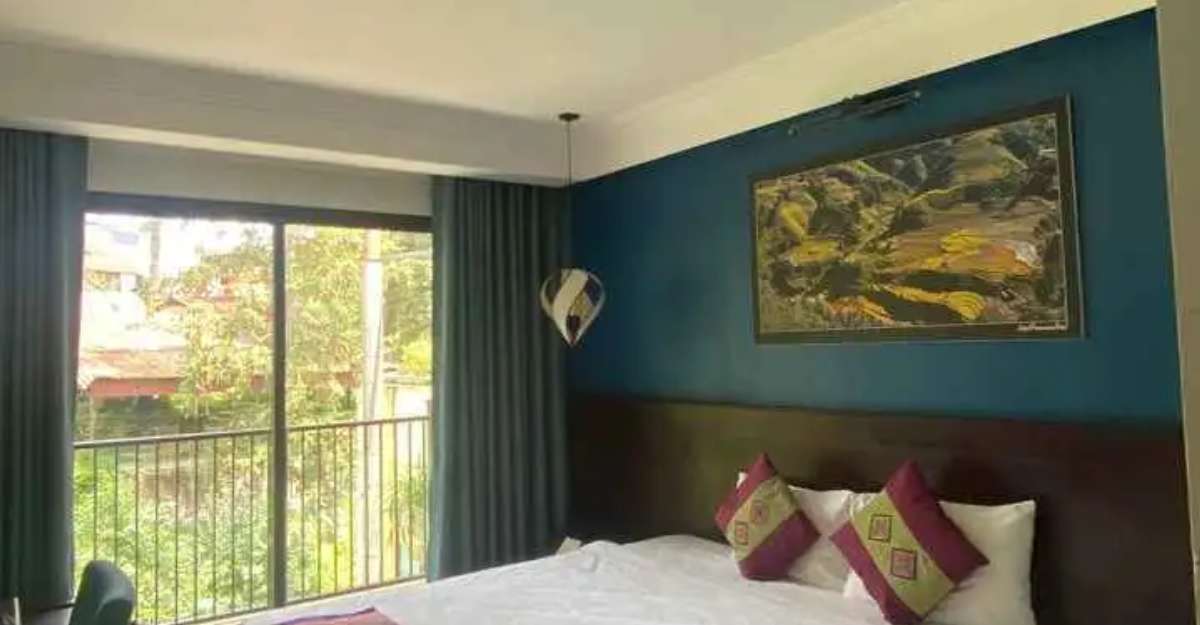 Không gian phòng Deluxe With Balcony tại Sapa Panorama Hotel