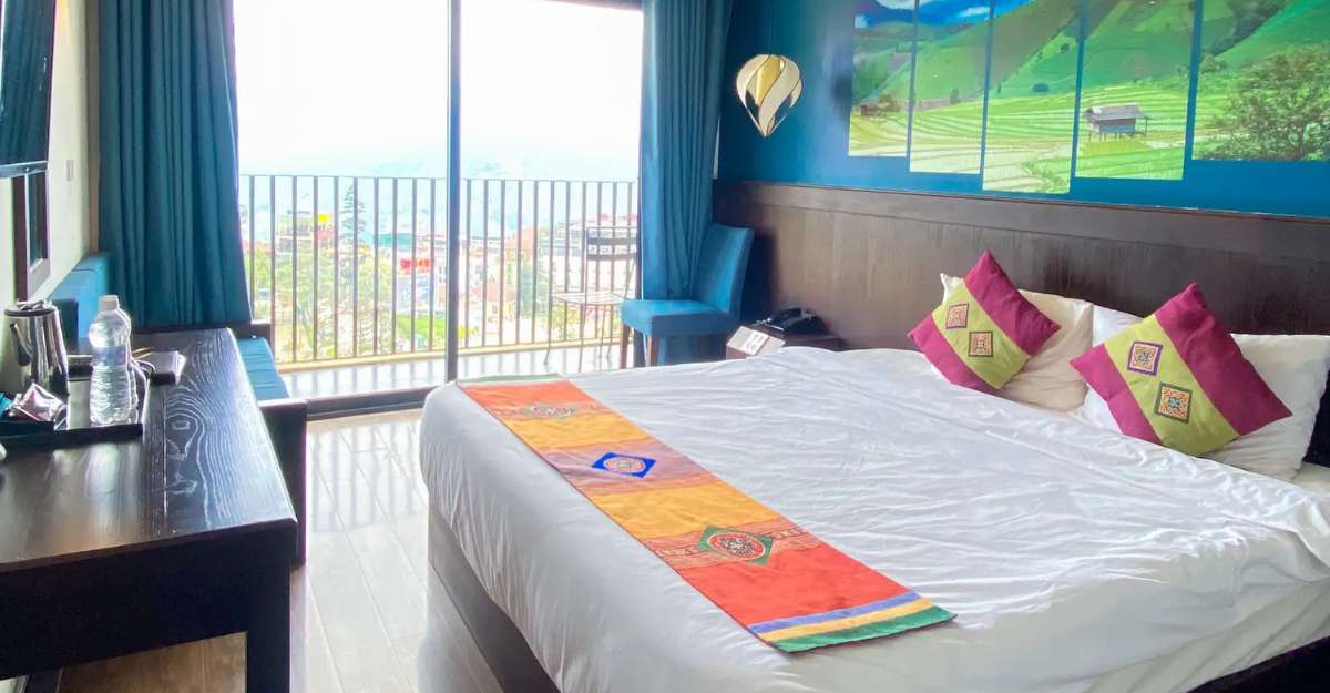 Không gian phòng Room Panorama Mountain View tại Sapa Panorama Hotel
