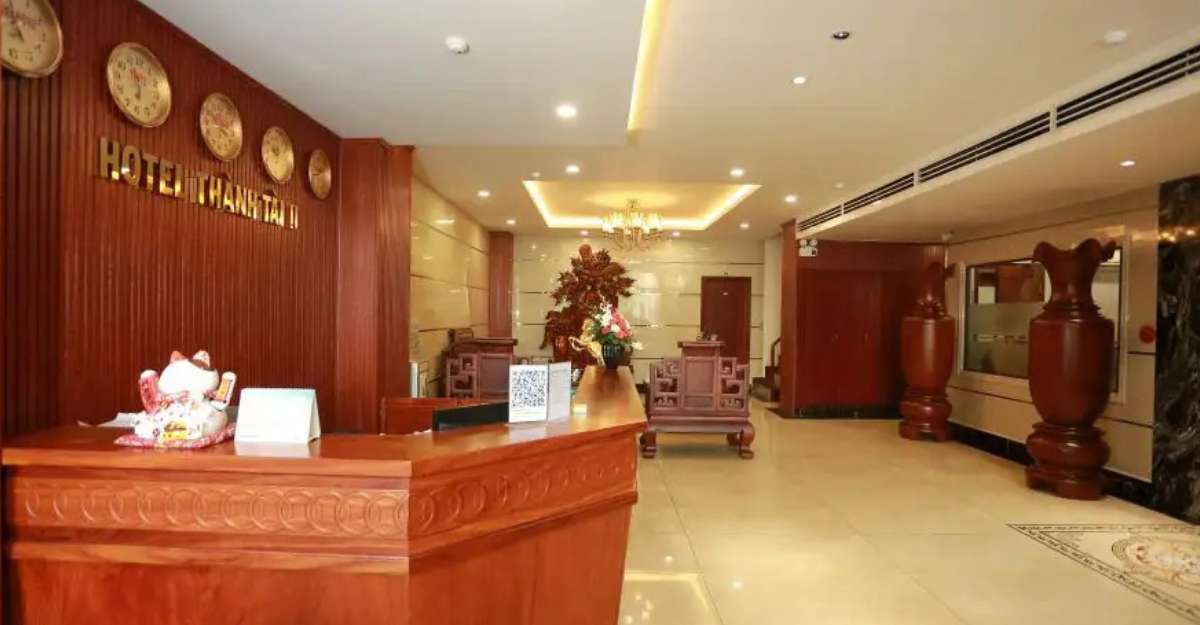 Khu vực tiền sảnh của Thanh Tai Hotel 2