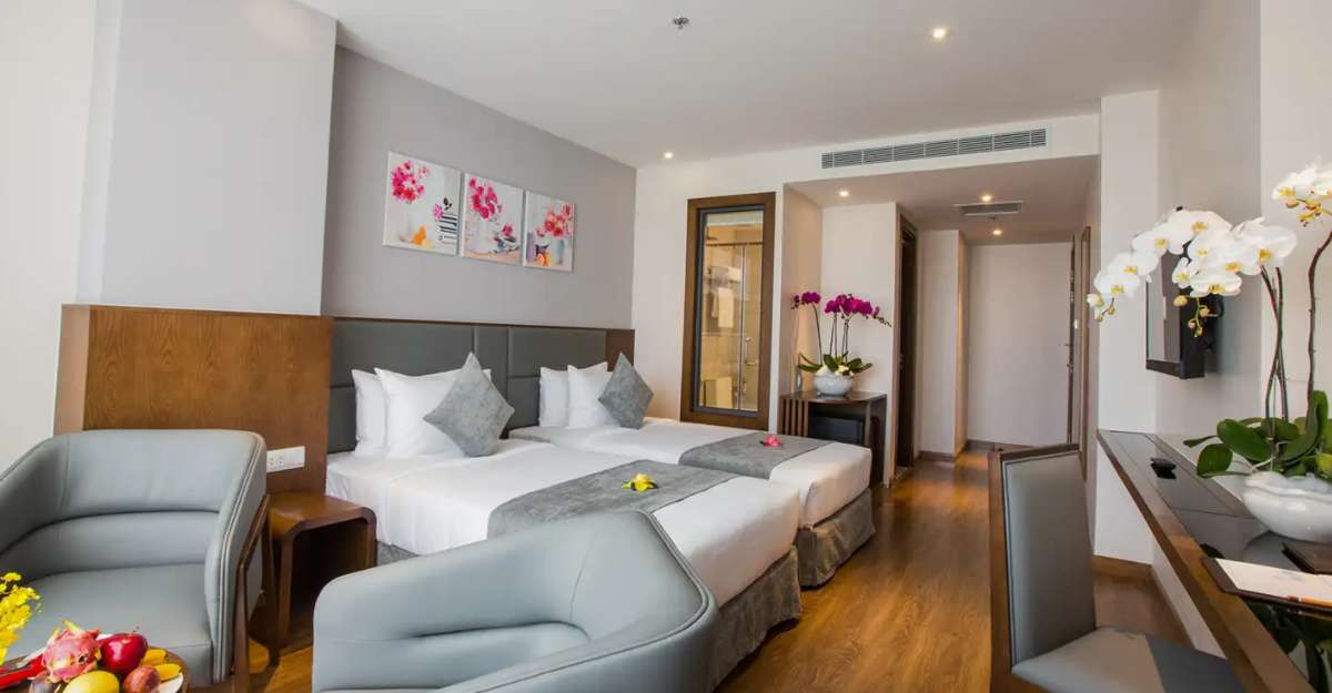 Phòng Superior Family With Ocean View tại DTX Hotel Nha Trang
