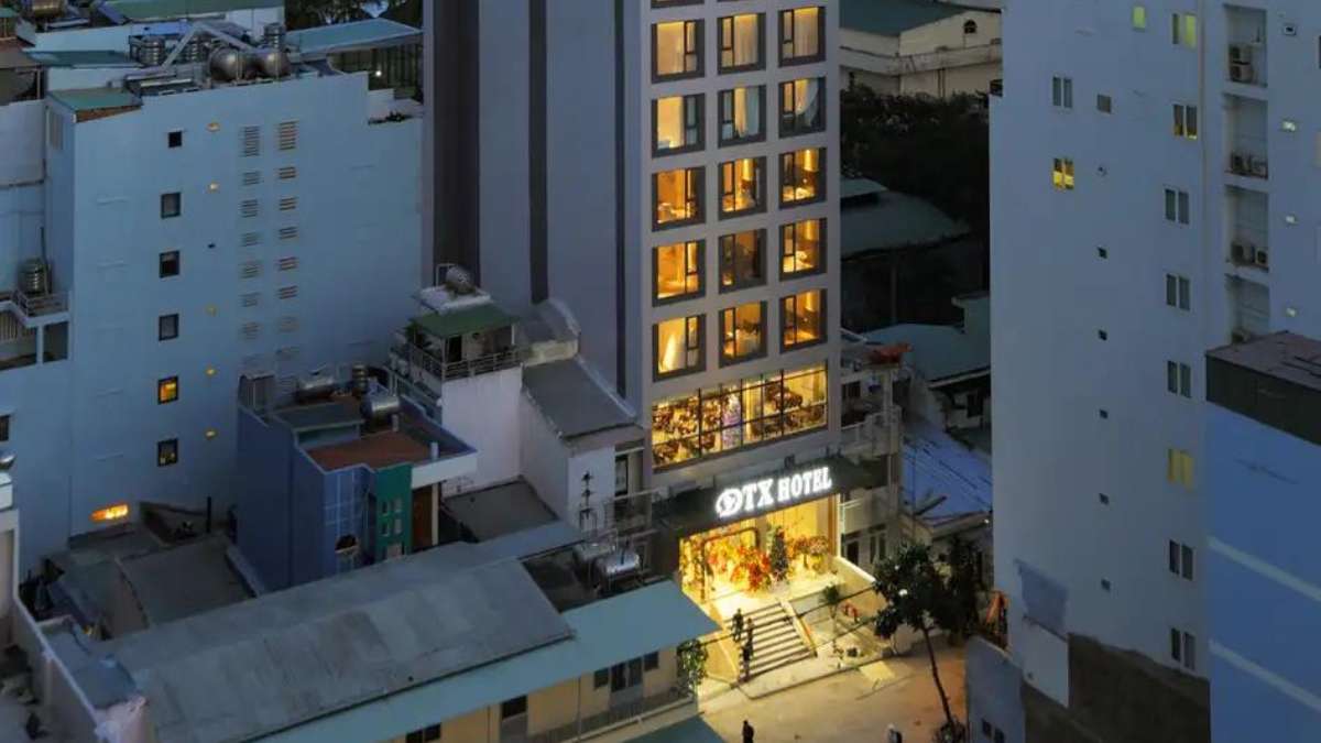 Ảnh DTX Hotel Nha Trang nhìn từ trên cao