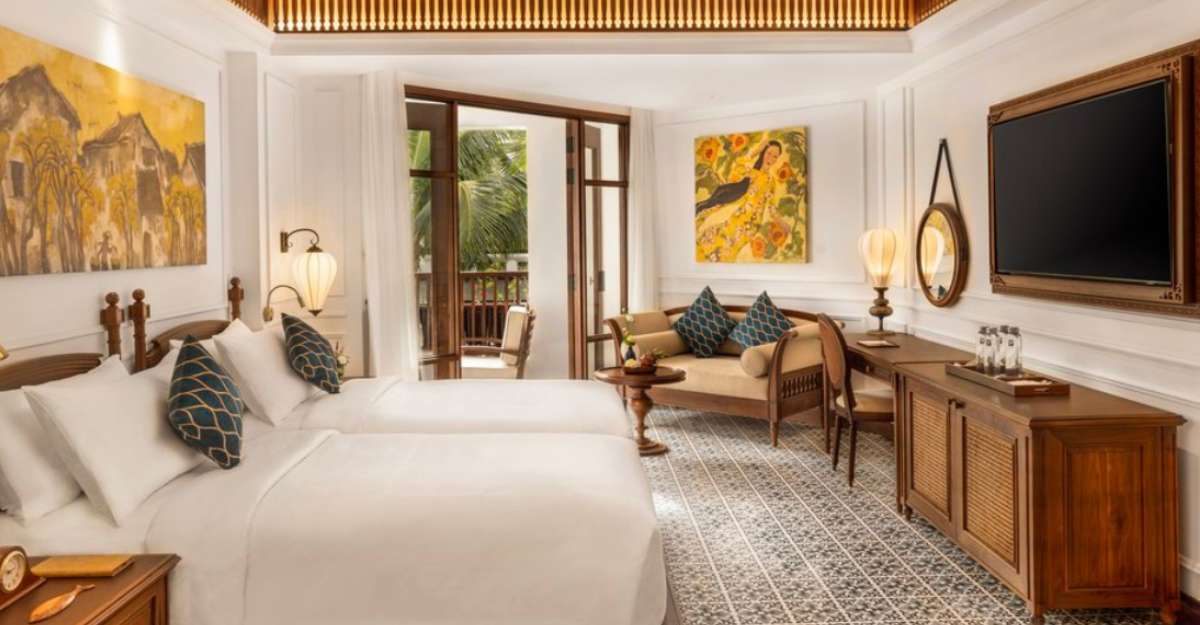 Phòng Premium Twin tại The Anam Mui Ne
