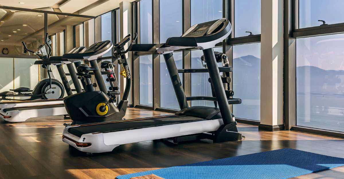 Phòng gym tại Balcona Hotel Da Nang