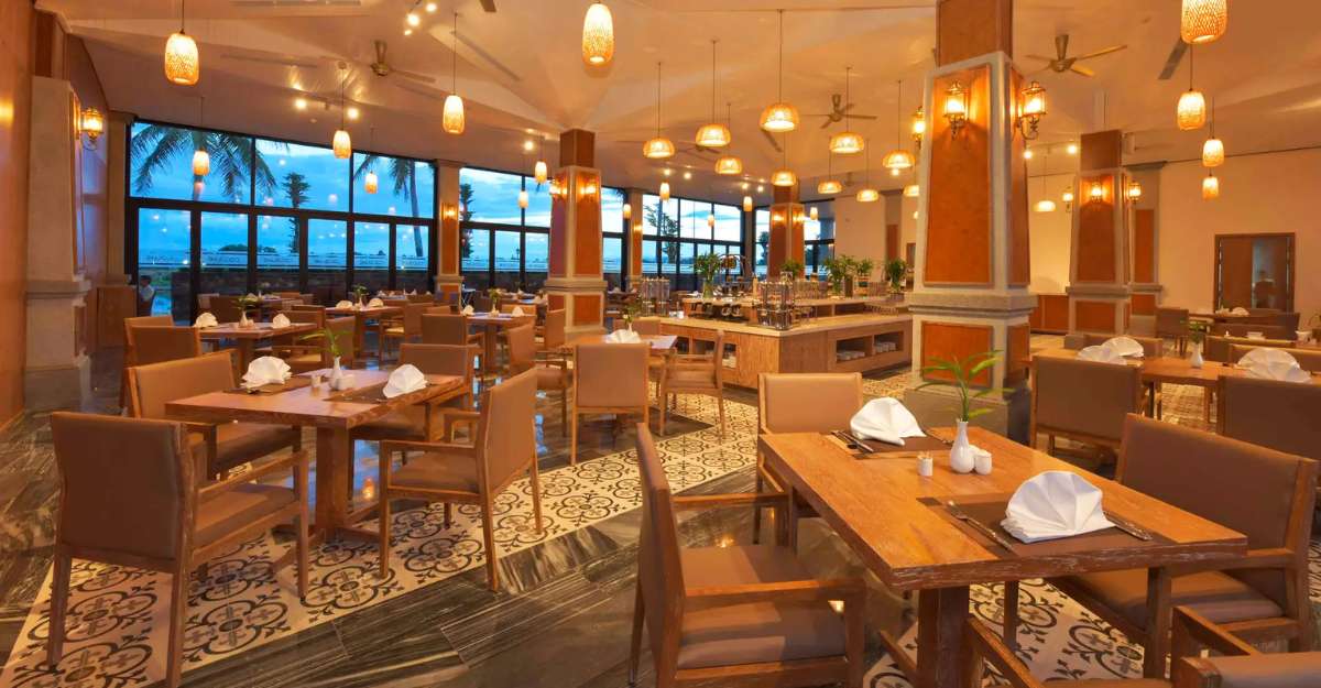 Nhà hàng Don Don tại thống Cocoland River Beach Resort And Spa