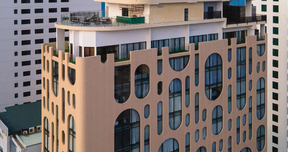 Ảnh Grand Tourane Nha Trang Hotel nhìn từ bên ngoài