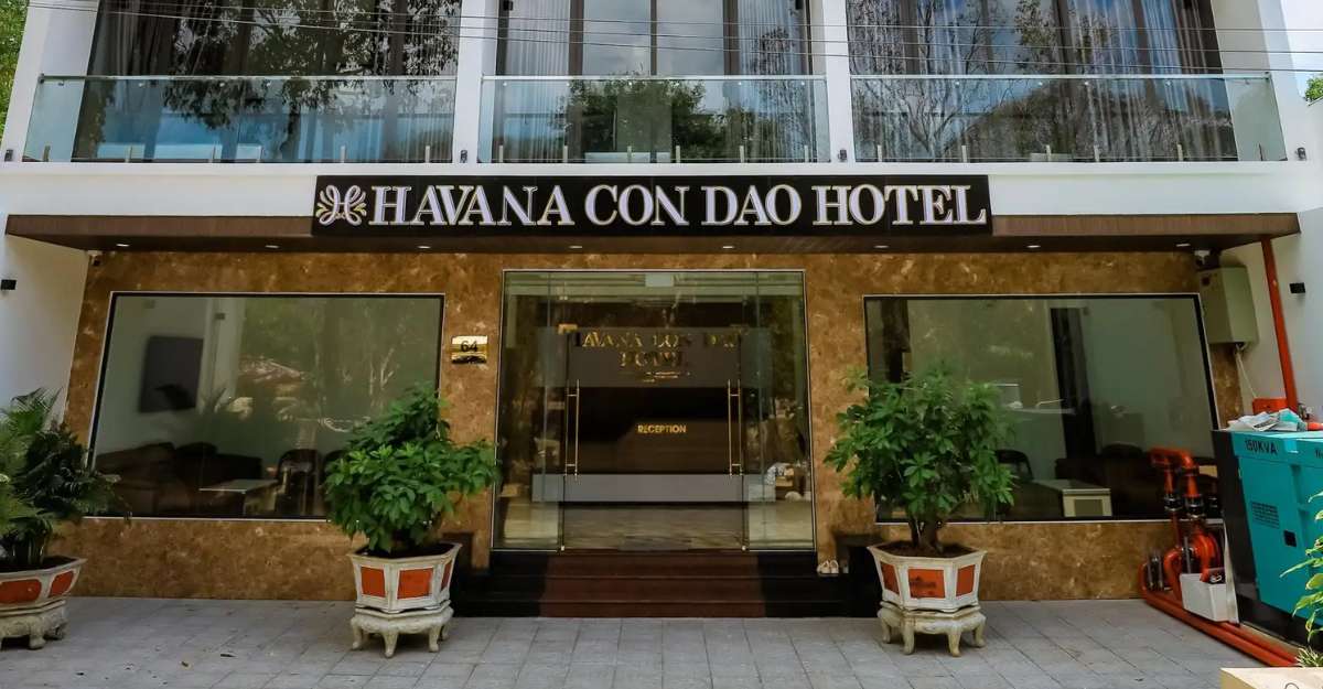 Ảnh Havana Con Dao Hotel nhìn trực diện từ bên ngoài
