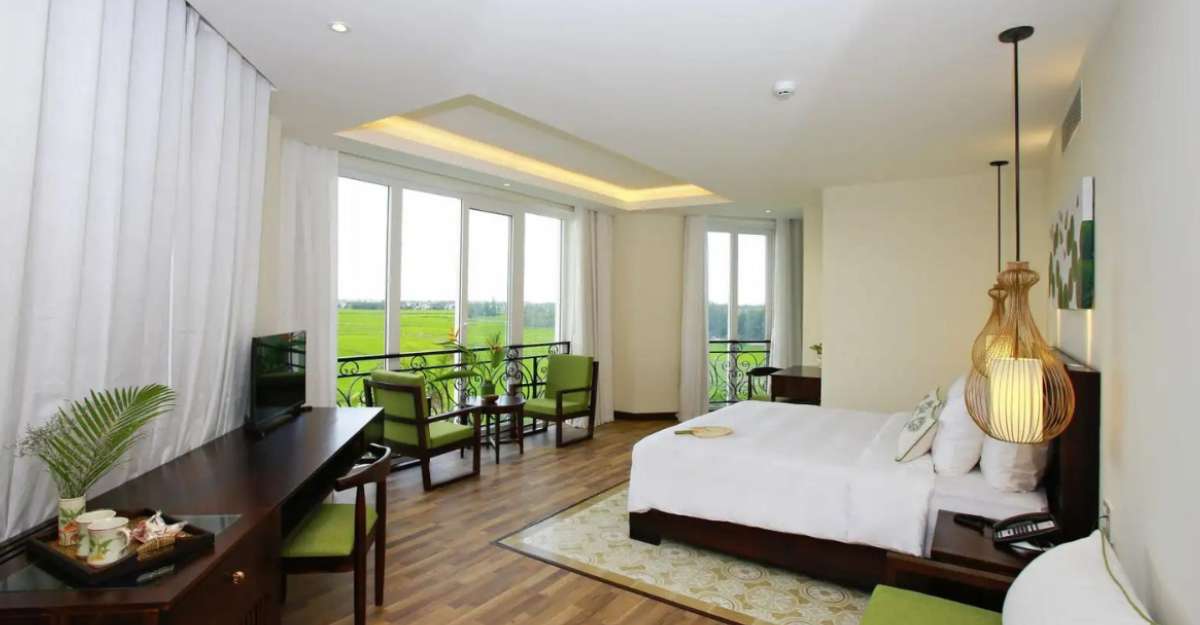 Phòng Deluxe Grand View tại Lasenta Boutique Hotel Hoian