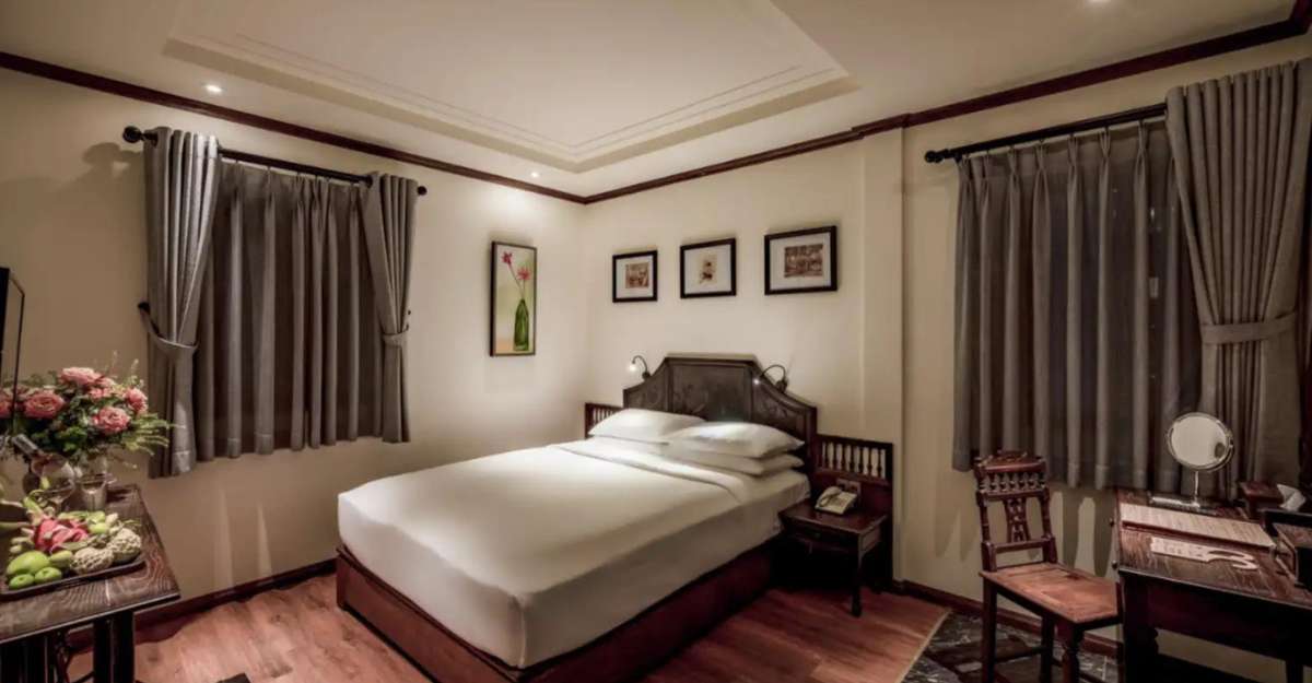Phòng Deluxe Double tại Amanaki Saigon Boutique Hotel