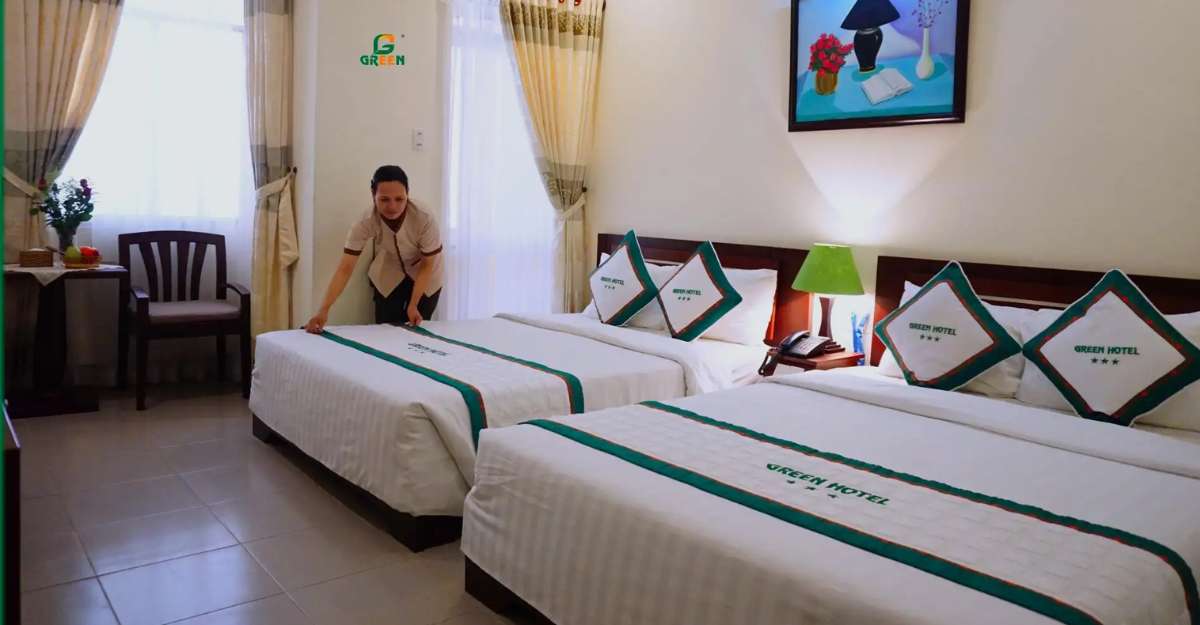 Green Hotel Vung Tau phòng Superior Family