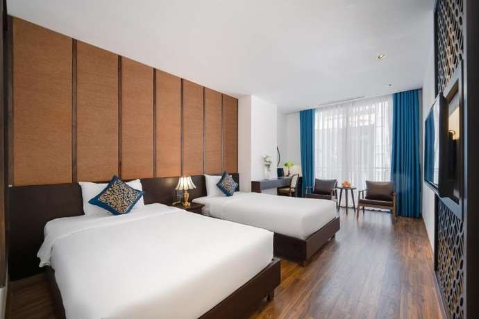 Senorita Boutique Hotel phòng Deluxe Twin Balcony