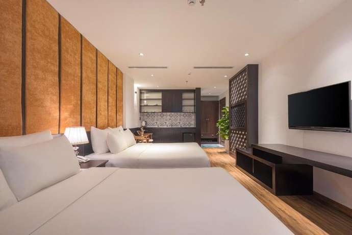 Không gian phòng Family Suite tại Senorita Boutique Hotel