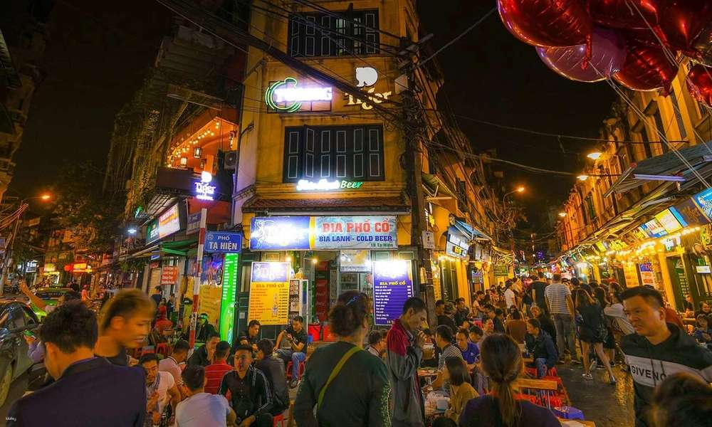 phố cổ Hà Nội về đêm