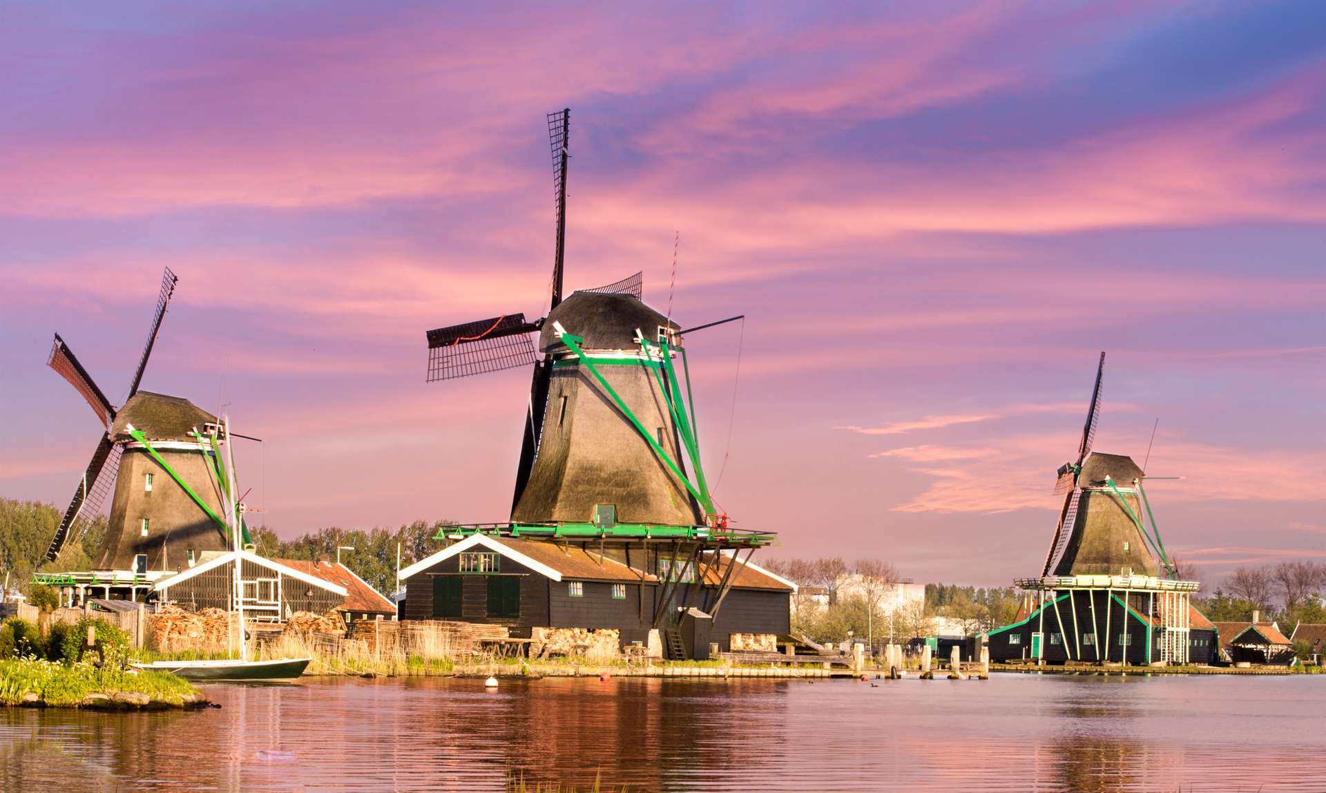 làng Zaanse Schans Hà Lan