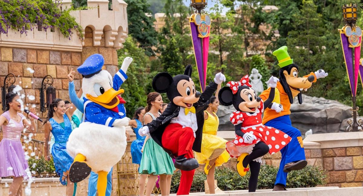 Parade at Hong Kong Disneyland