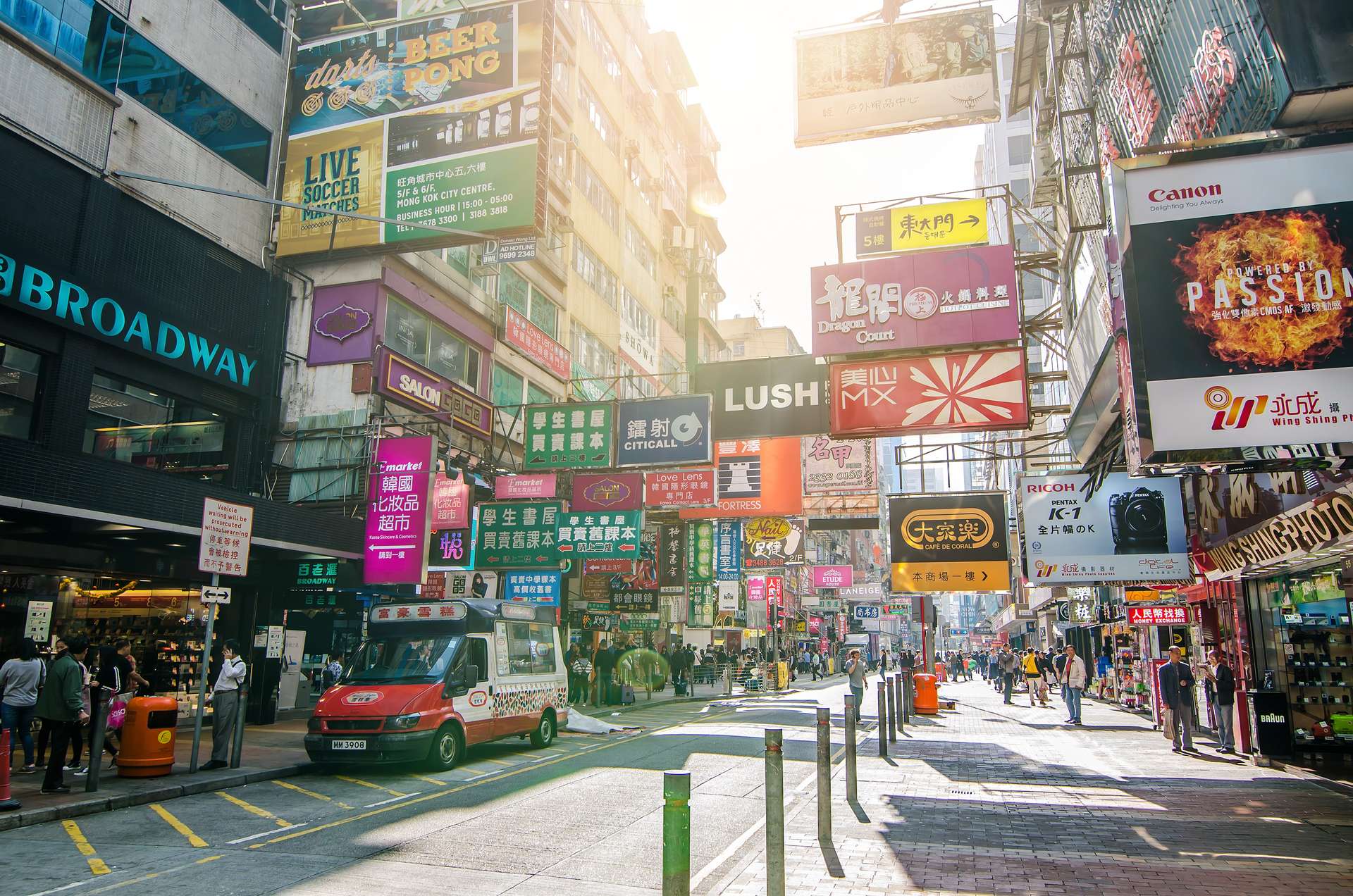 đường phố Hongkong