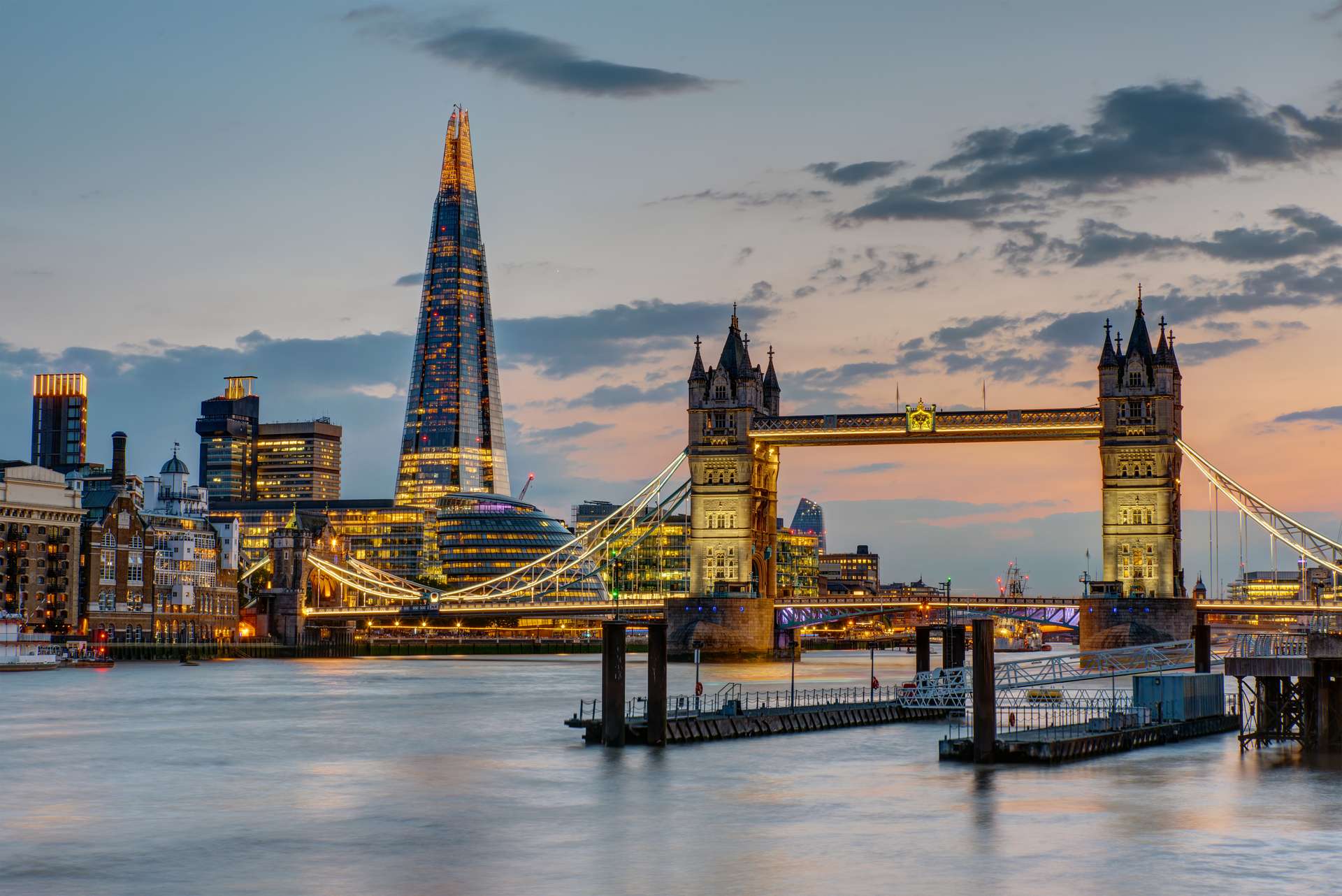 London xinh đẹp trong buổi chiều