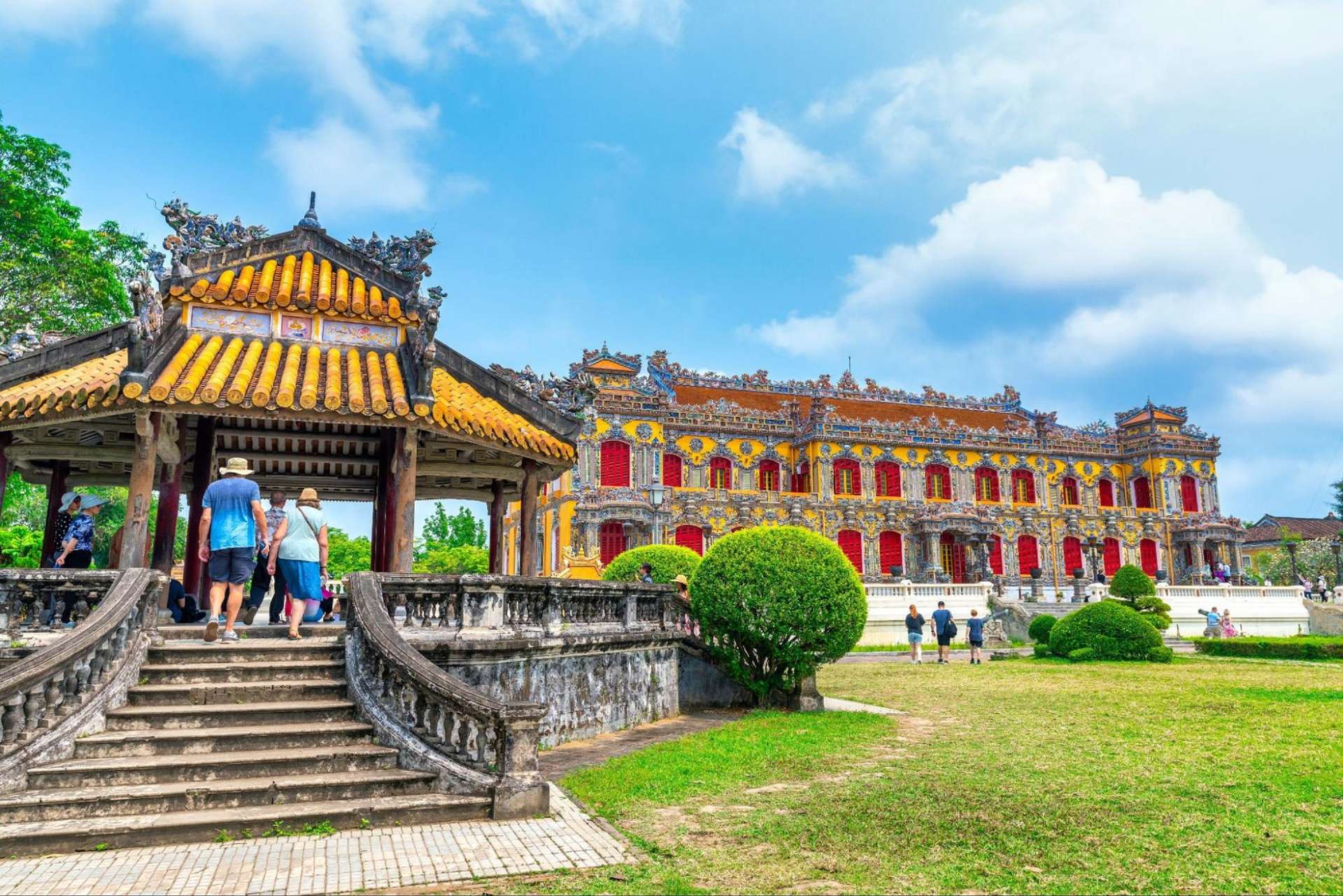 Những góc nhìn bên trong Tử Cấm Thành với kiến trúc thuộc địa Hoàng gia ở Huế, Việt Nam