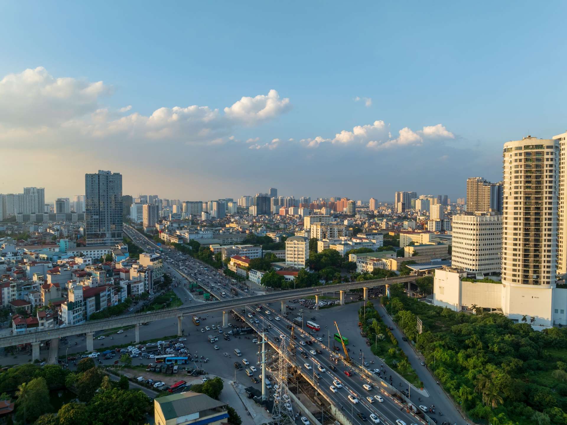 Một góc phố tại thủ đô Hà Nội