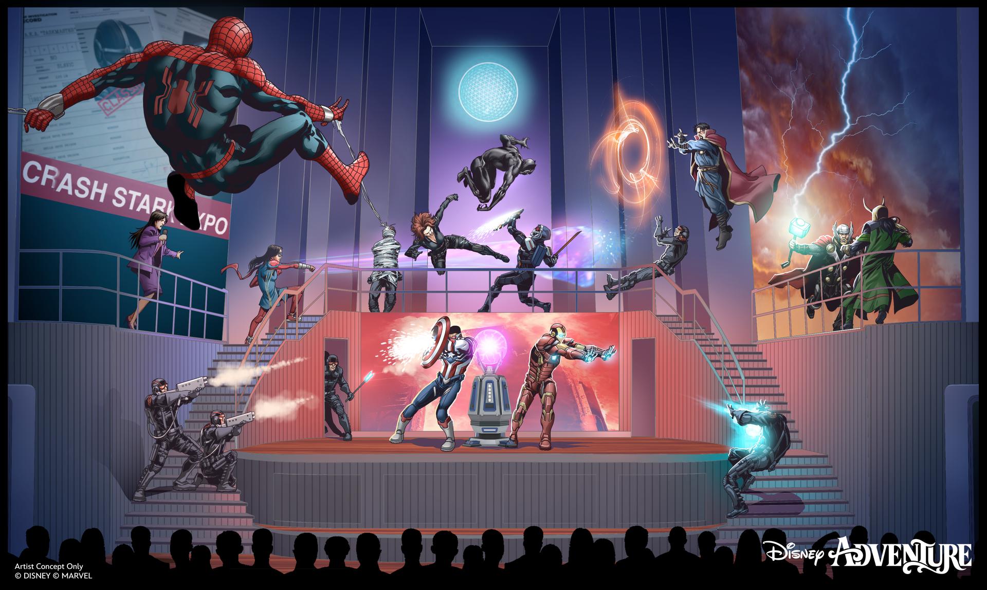Disney Adventure Cruise: Marvel Landing