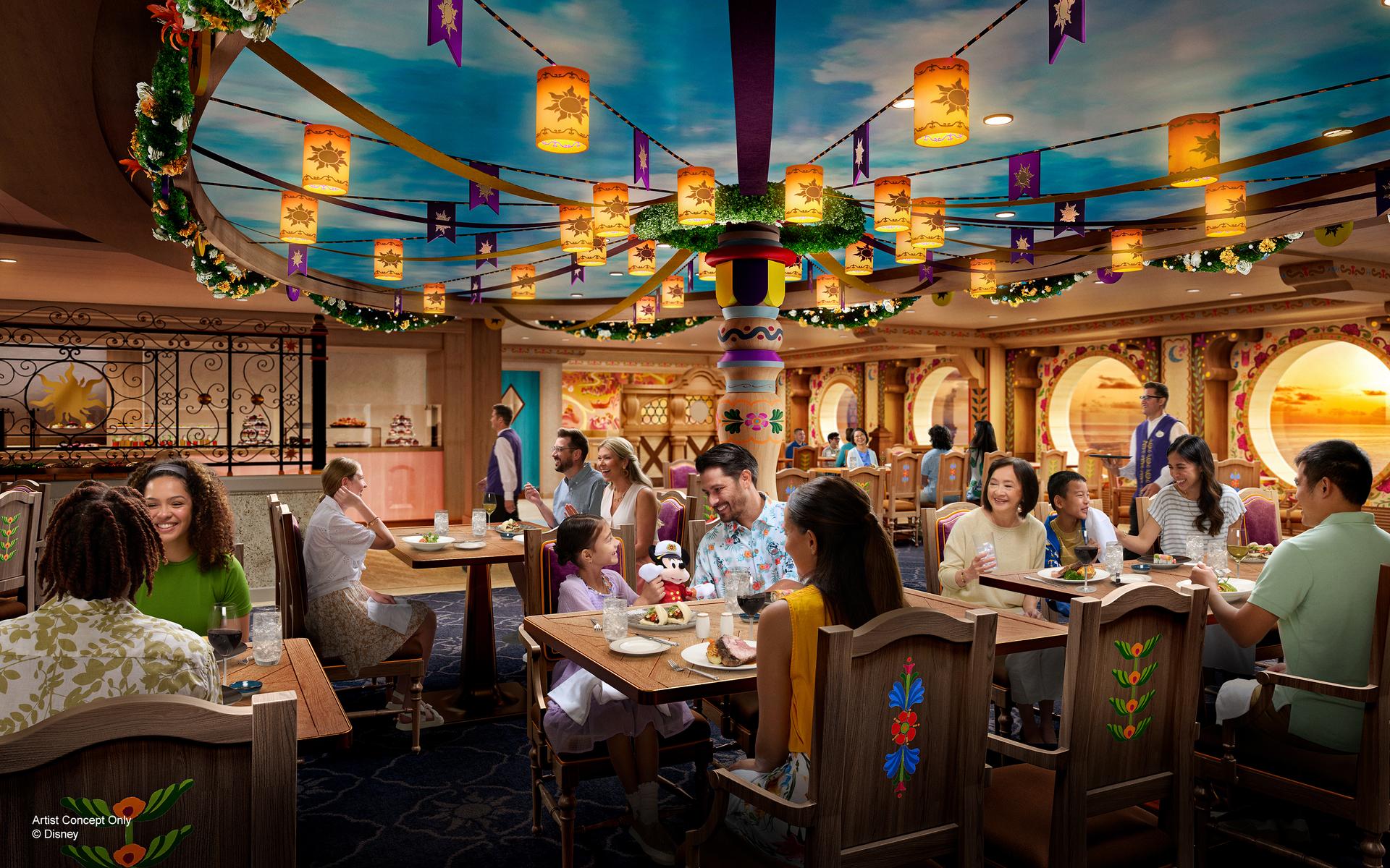 Disney Adventure Cruise: Enchanted Summer Restaurant