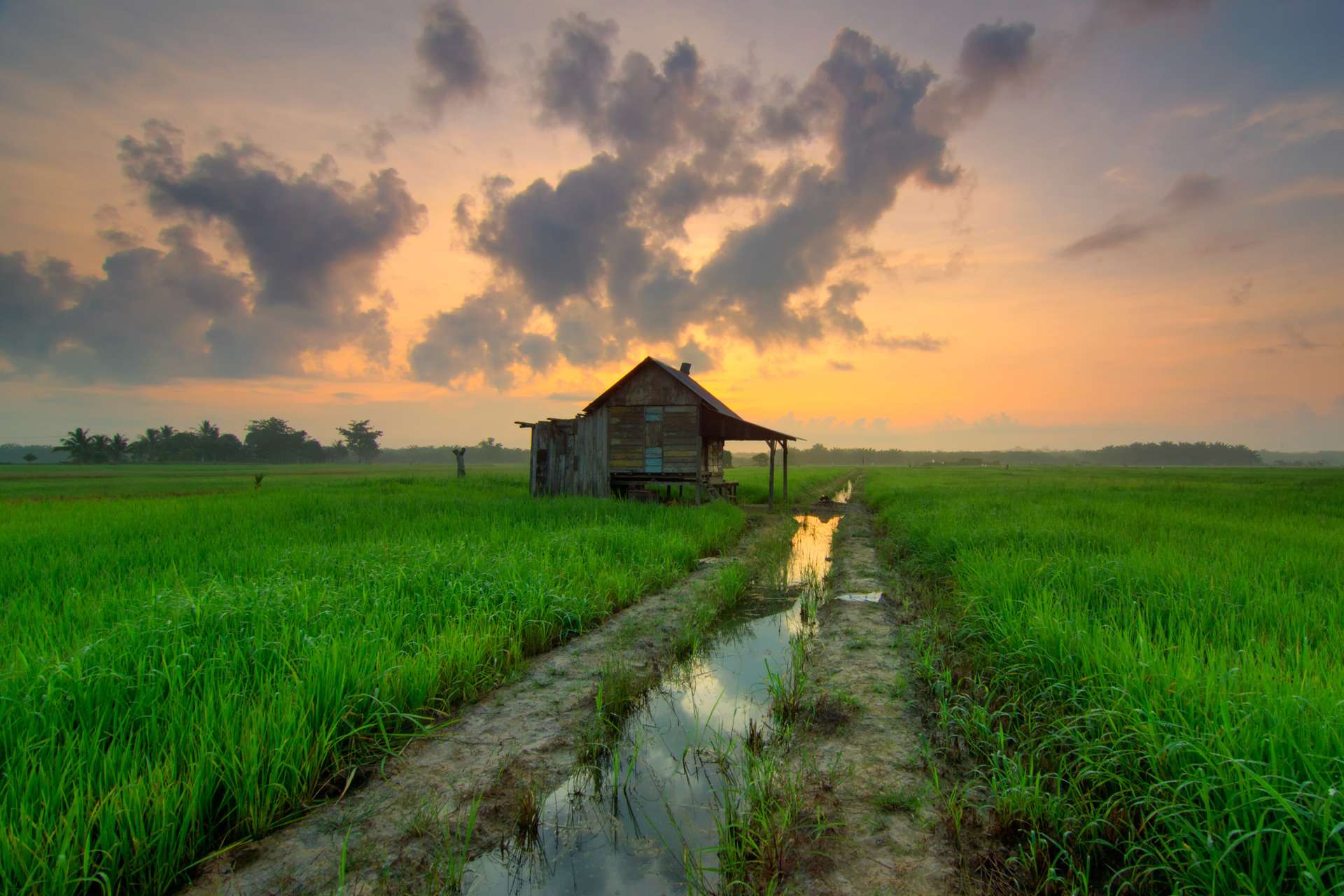 Cảnh thơ mộng của Châu Đốc