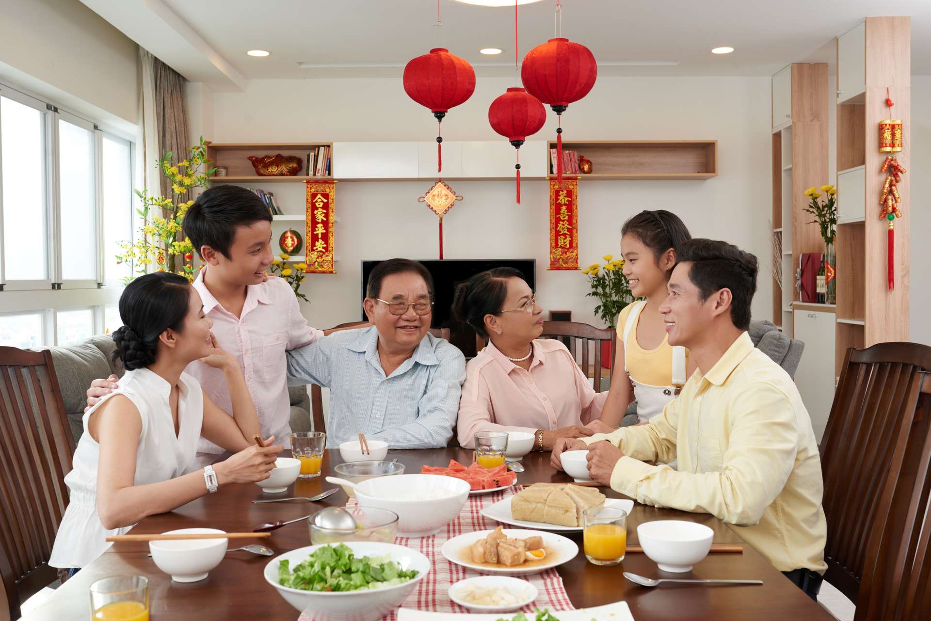 Tết Nguyên Đán là thời điểm sum họp gia đình