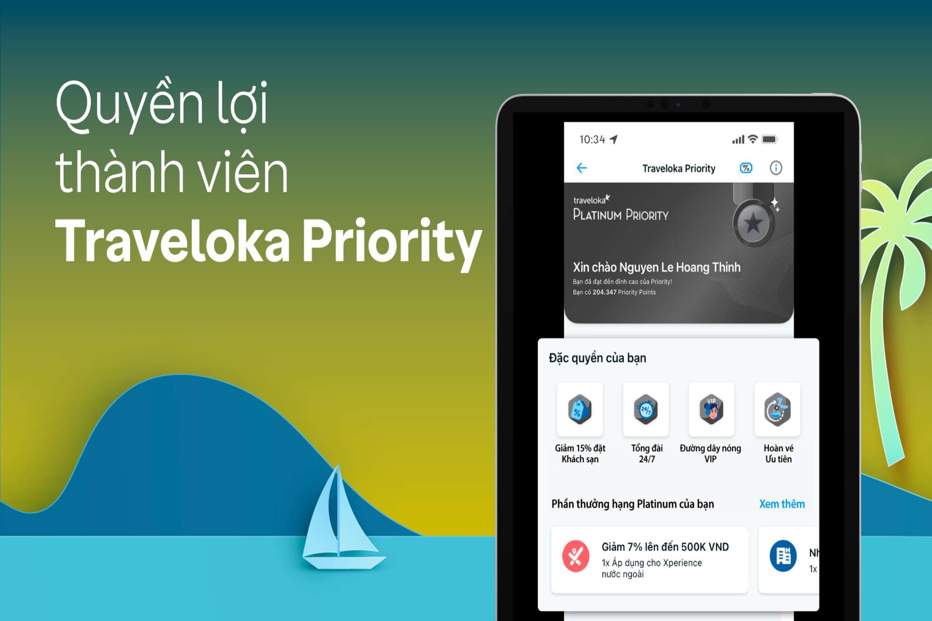 Tham gia Traveloka Priority