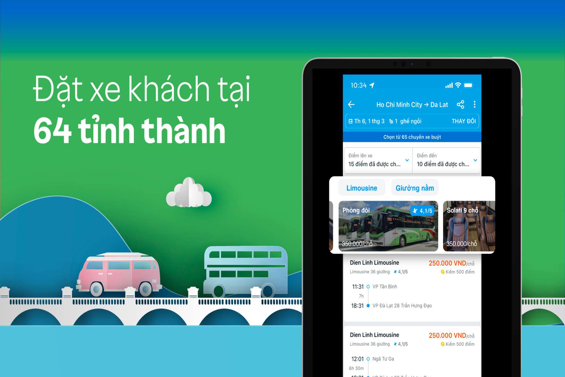Tại sao nên đặt vé xe Tết 2025 trên Traveloka