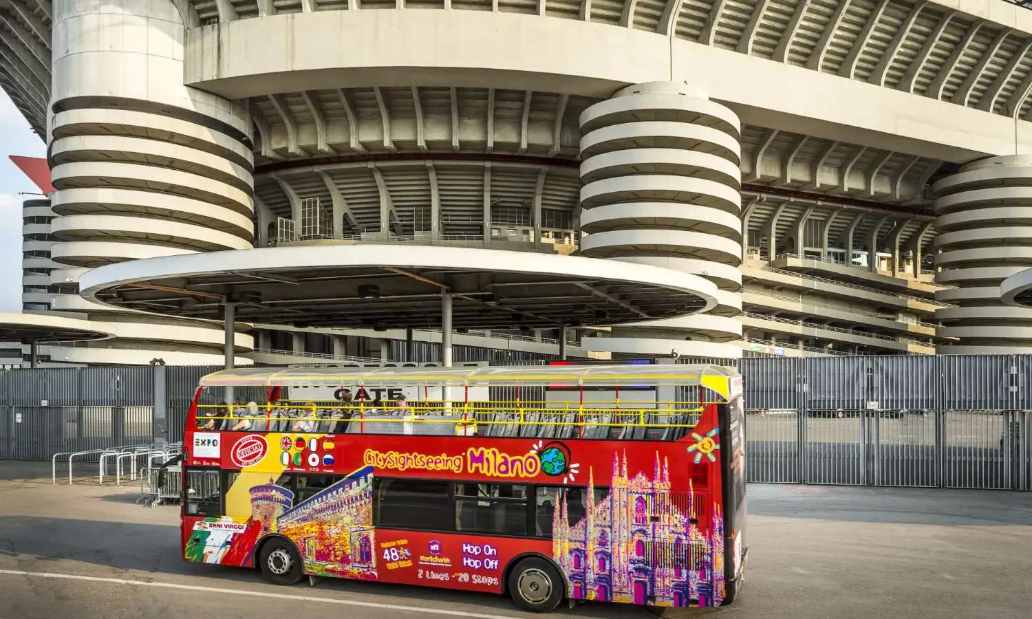tour du lịch Milan bằng xe buýt