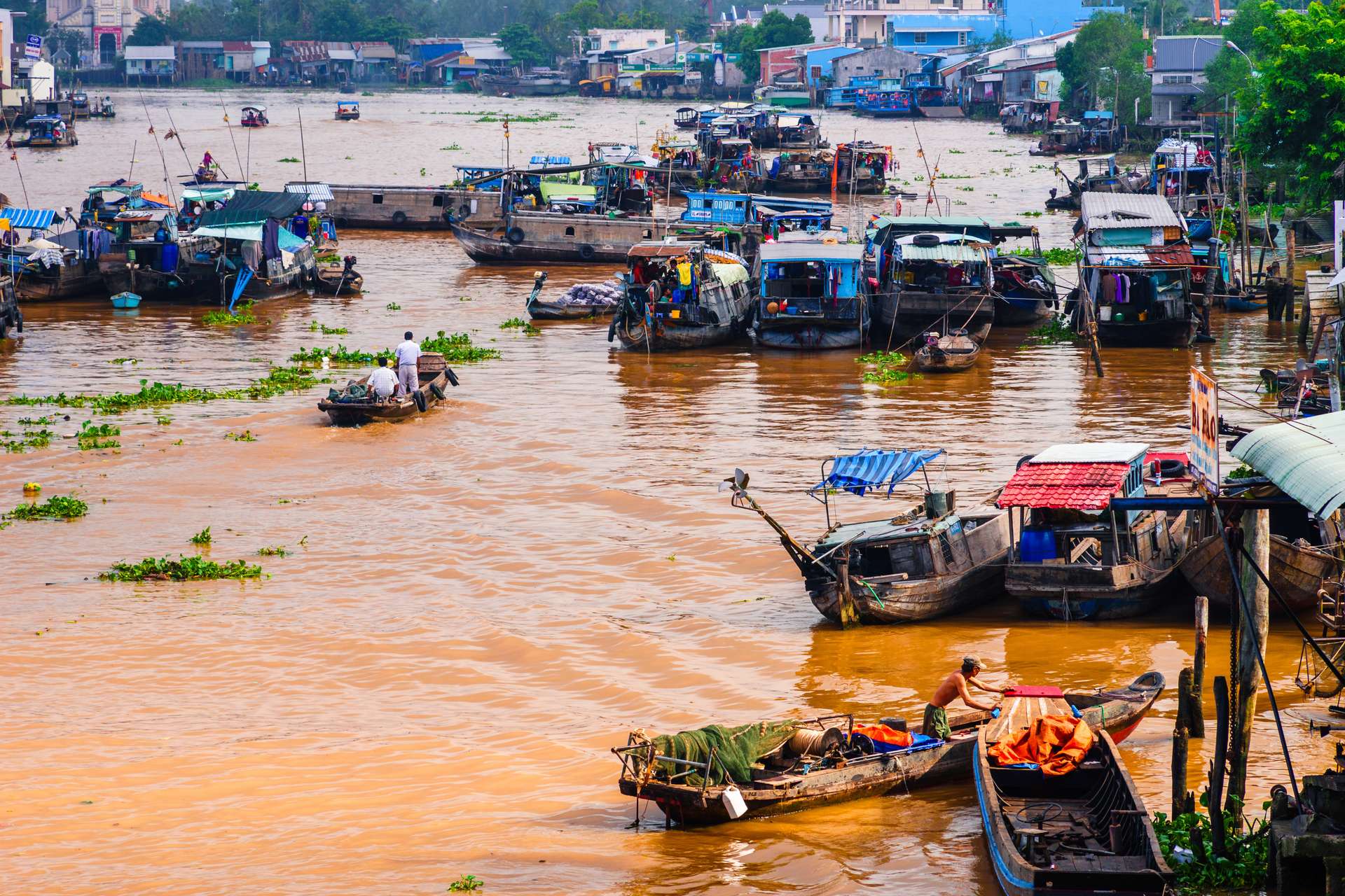 Chợ nổi Cái Bè Tiền Giang