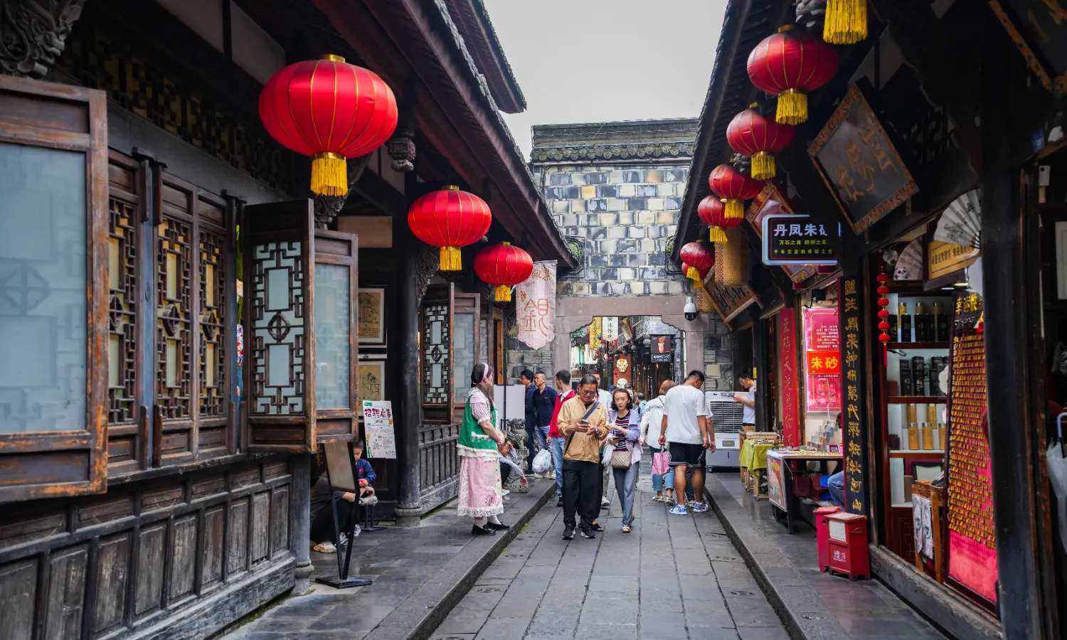 Phố Cổ là điểm tham quan Thành Đô thú vị