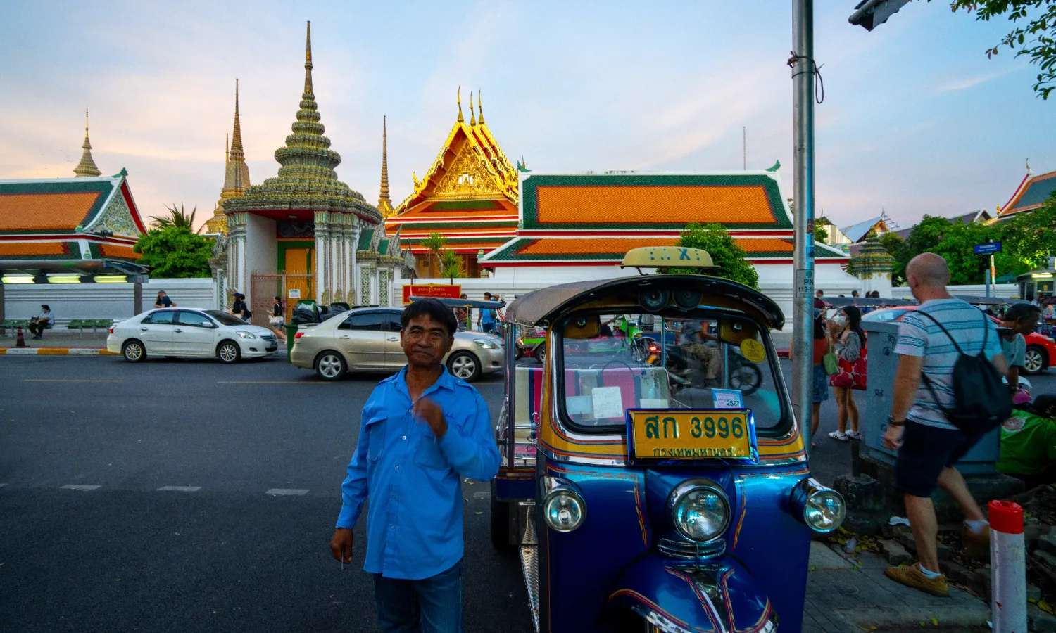 Xe tuk tuk tại Chiang Rai