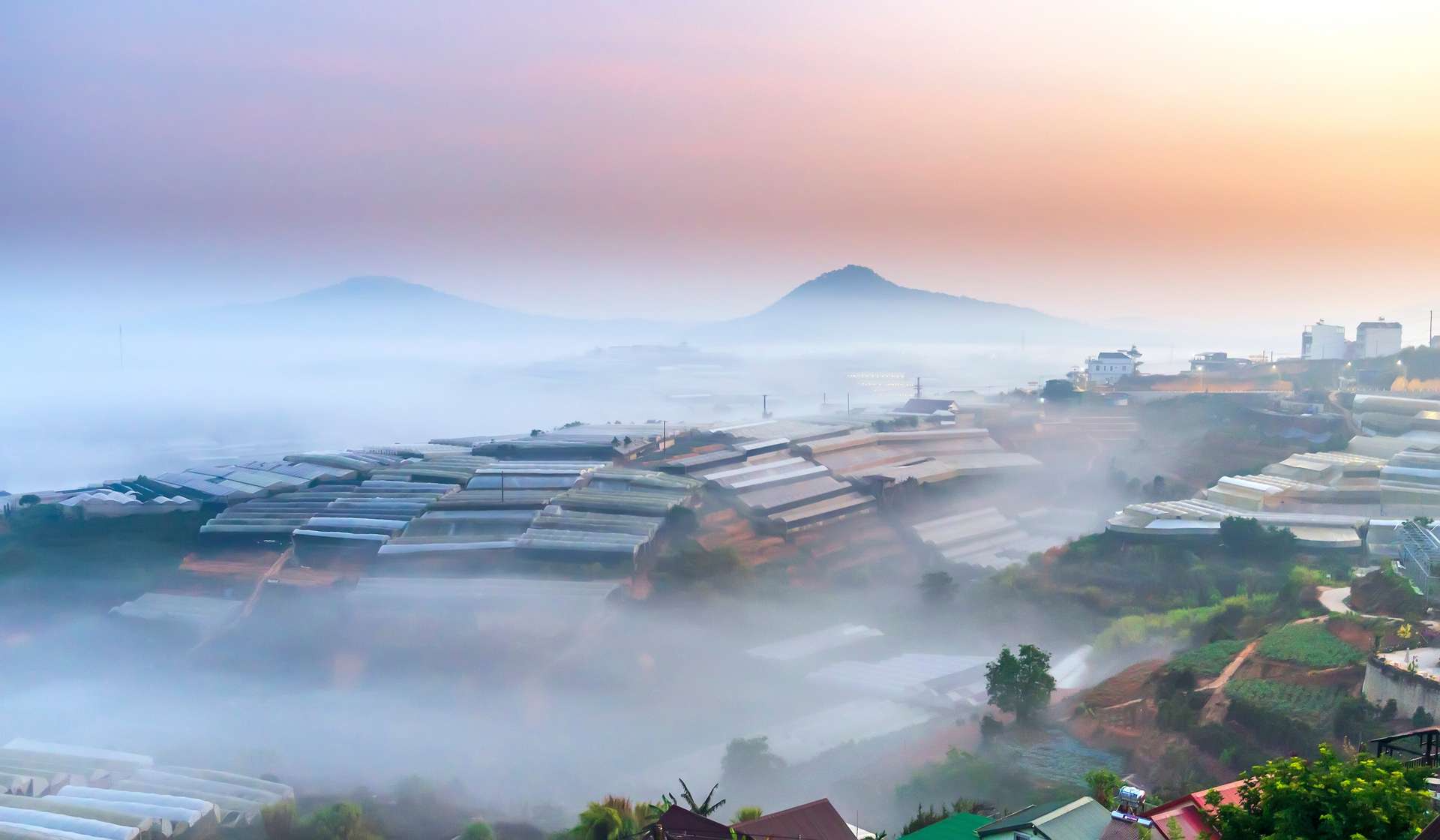 Vẻ đẹp mờ ảo của Đà Lạt
