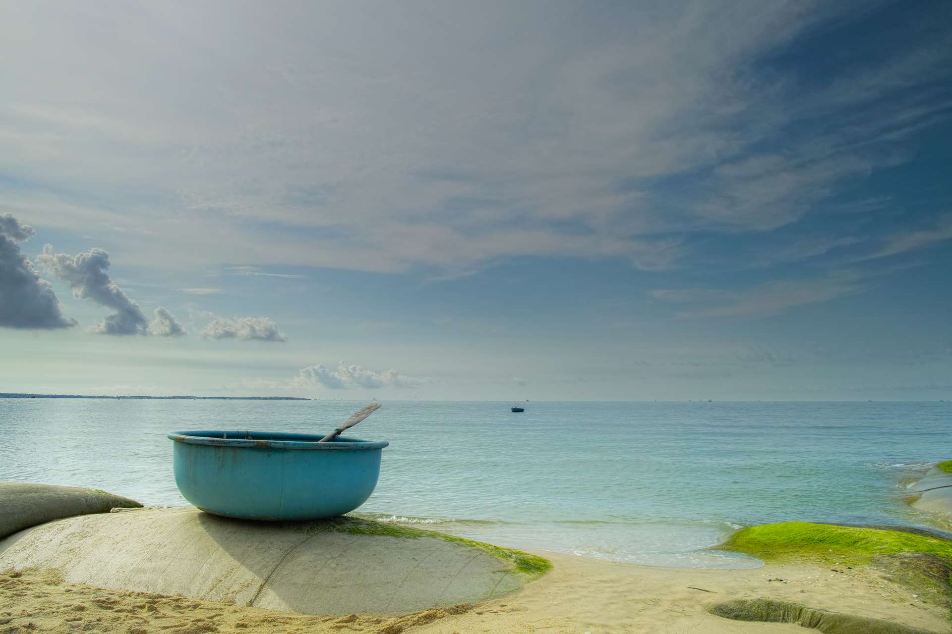 Buổi sáng trên biển Mũi Né
