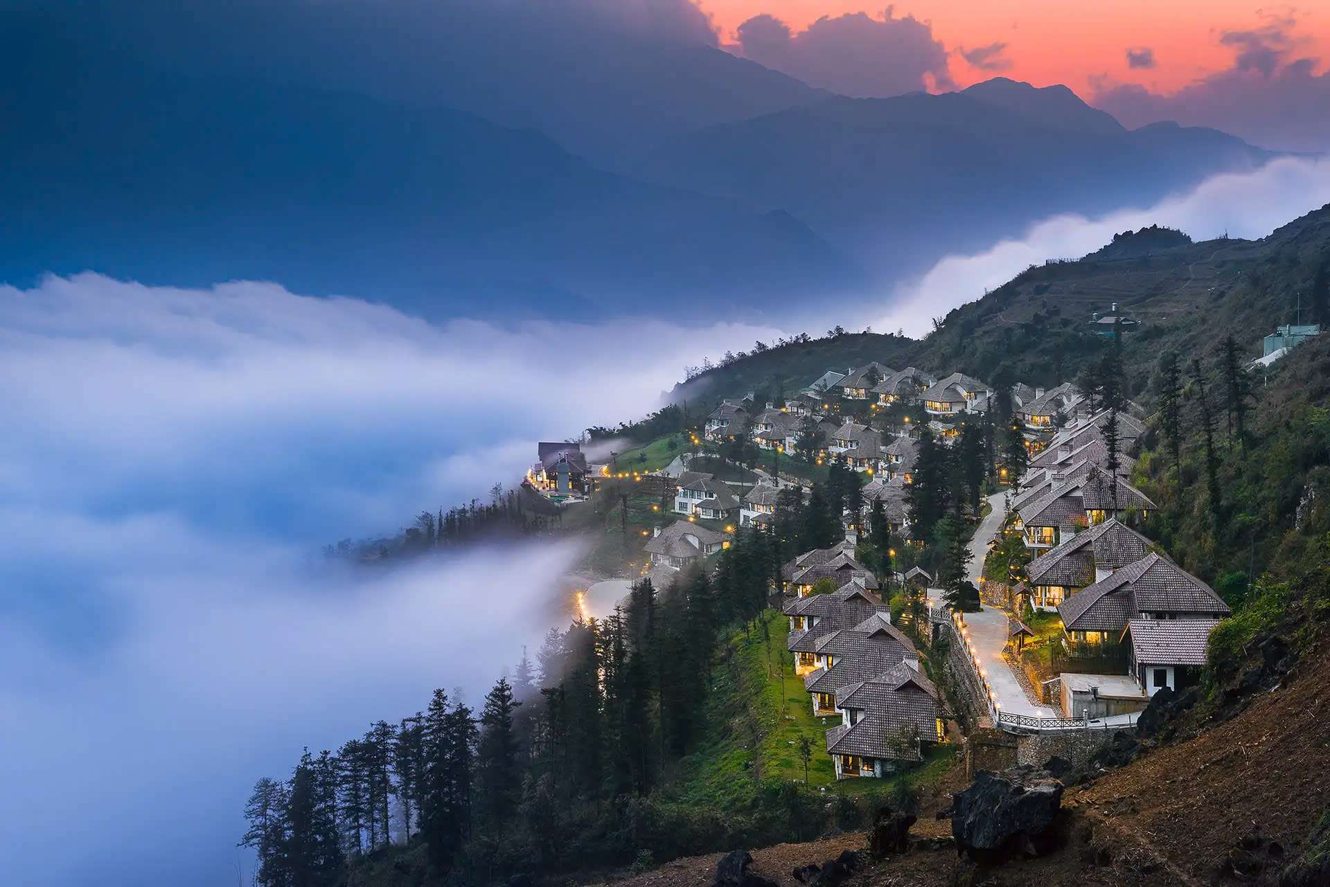 Ville De Mont Mountain Resort - Khách sạn Sapa