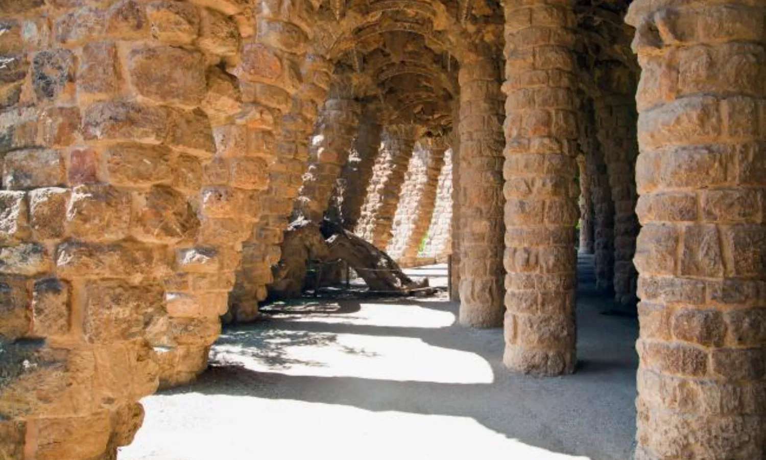 Khu vực Rừng Cột tại Park Guell