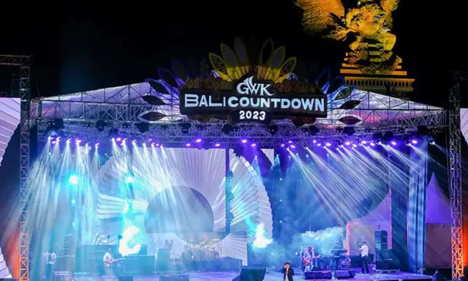 Sự kiện countdown tại công viên Garuda Wisnu Kencana