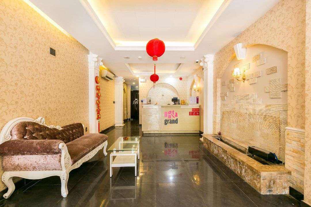 Sảnh Bonita Hotel - THT Branch được thiết kế vô cùng sang trọng - Khách sạn Quận 10