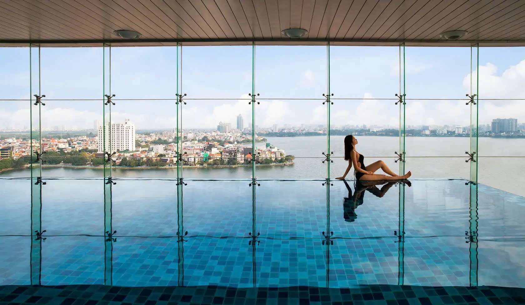 Oakwood Residence Hanoi – Căn hộ dịch vụ cao cấp với tầm nhìn hướng hồ - Khách sạn Hồ Tây