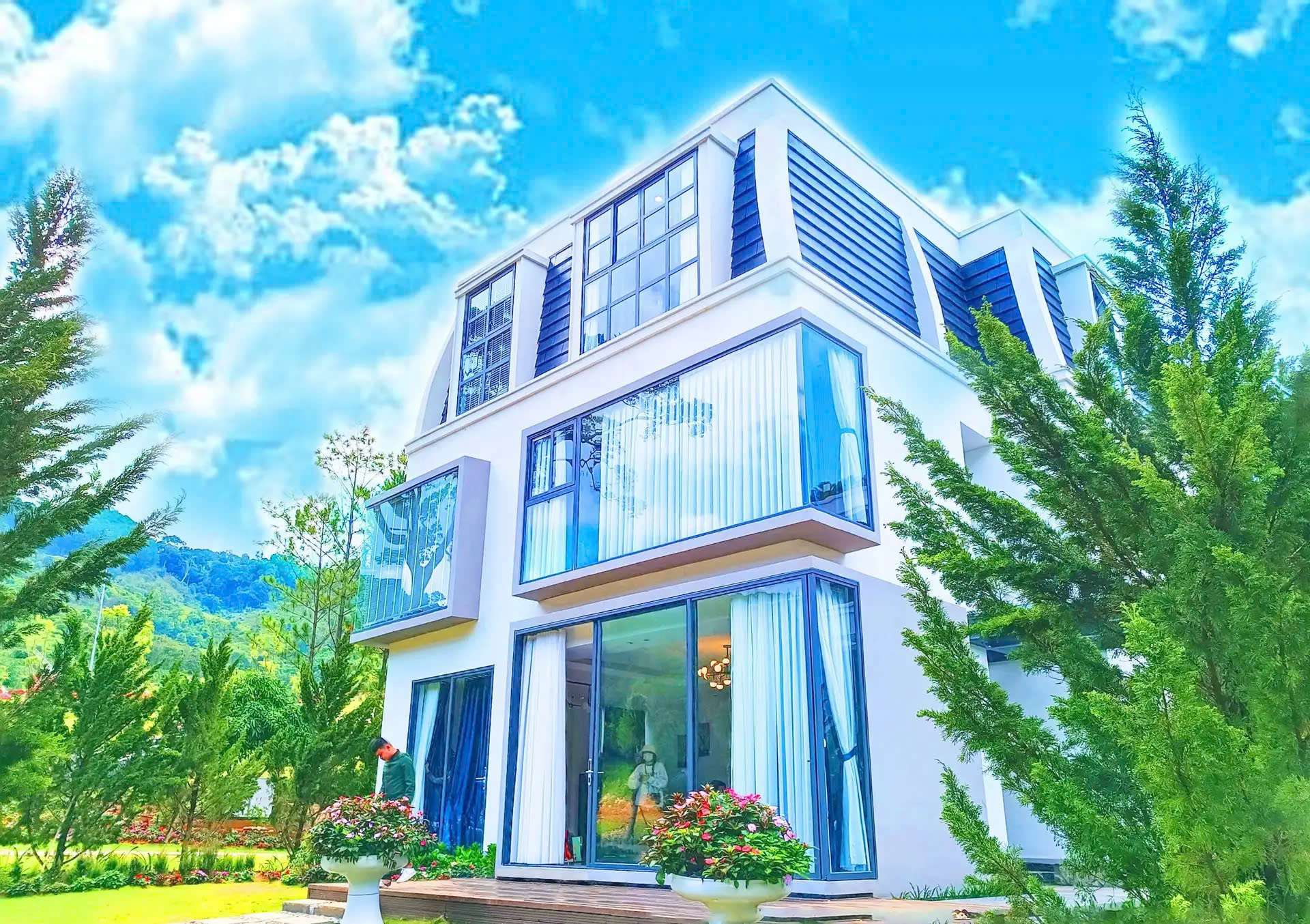 LTC Dalat Villa & Resort được xây dựng theo phong cách biệt thự châu Âu - Khách sạn Đức Trọng