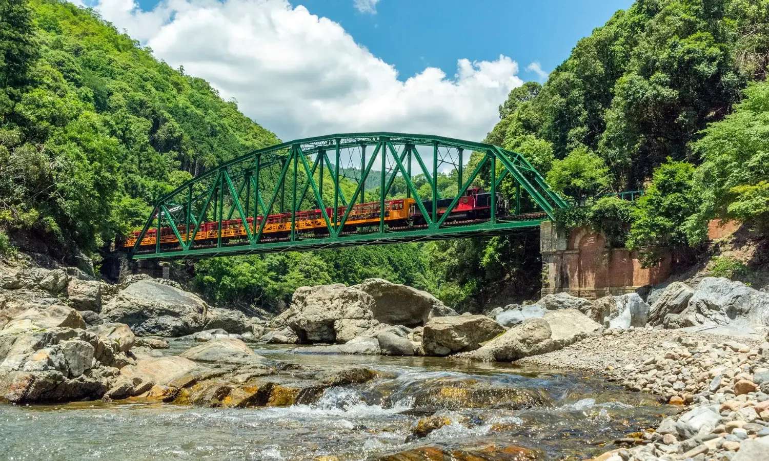 lịch trình Sagano Romantic Train