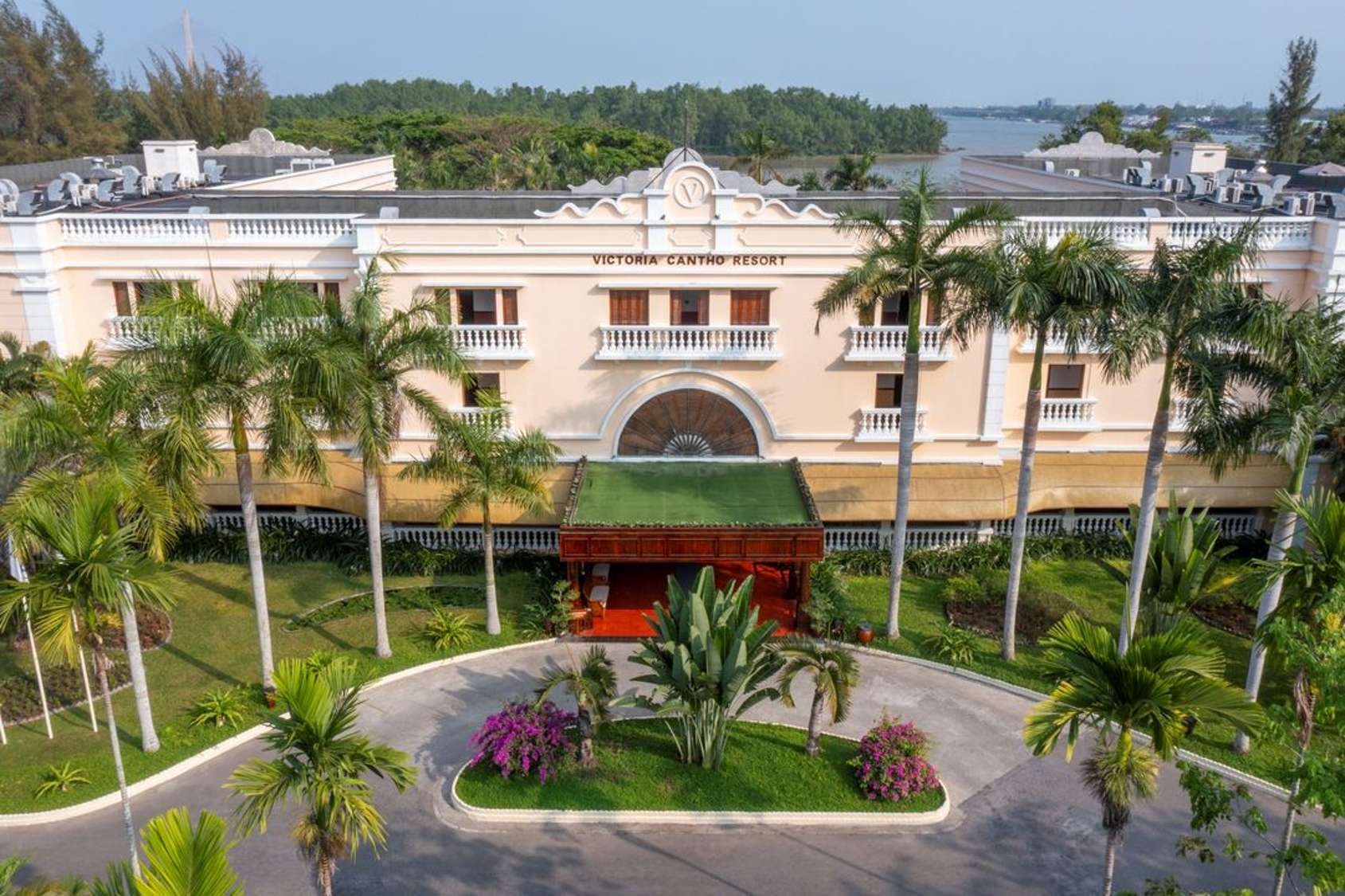 Victoria Can Tho Resort - Khuôn viên tươi mát cùng kiến trúc hiện đại - Khách sạn Ninh Kiều