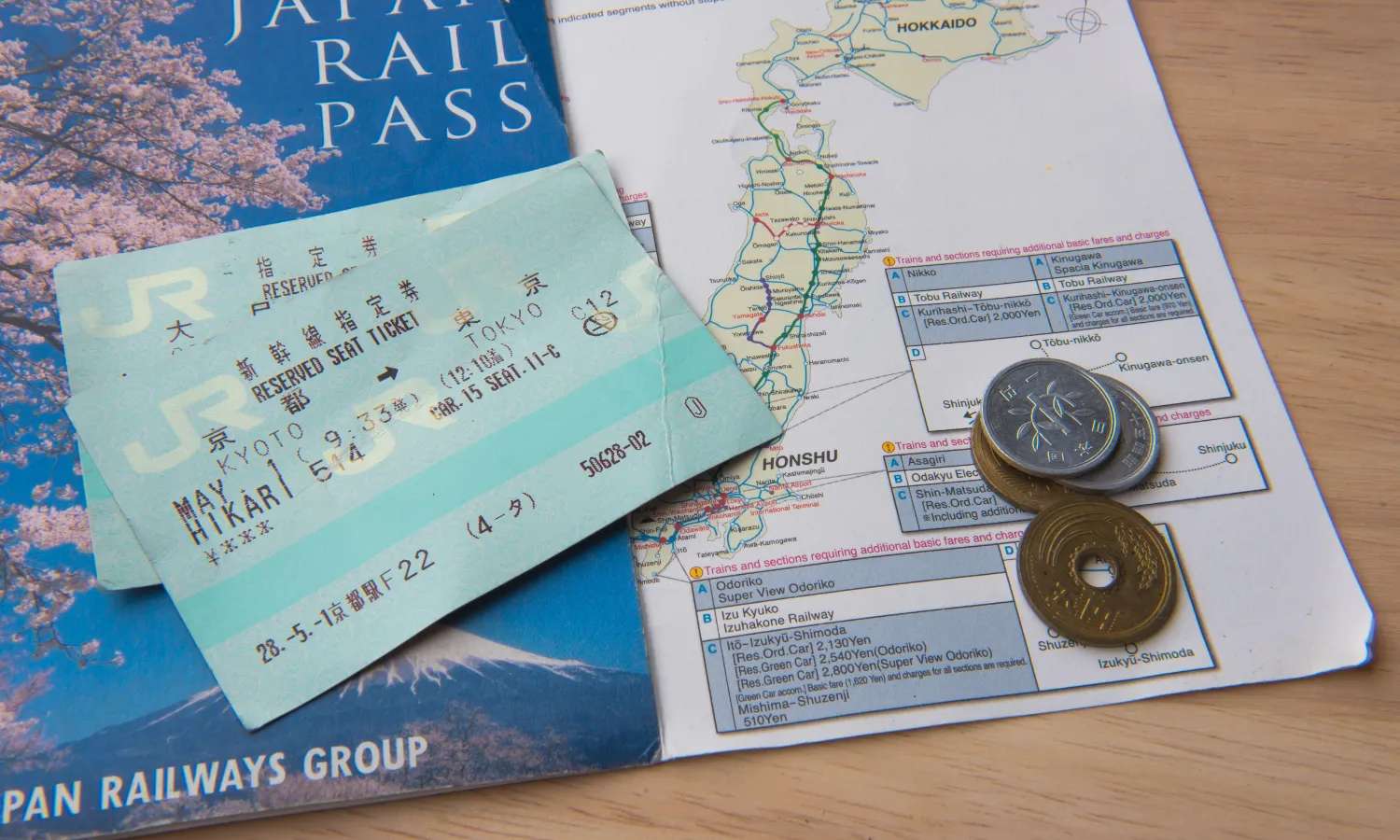 thẻ tàu JR West Kansai - Hokuriku Area Pass