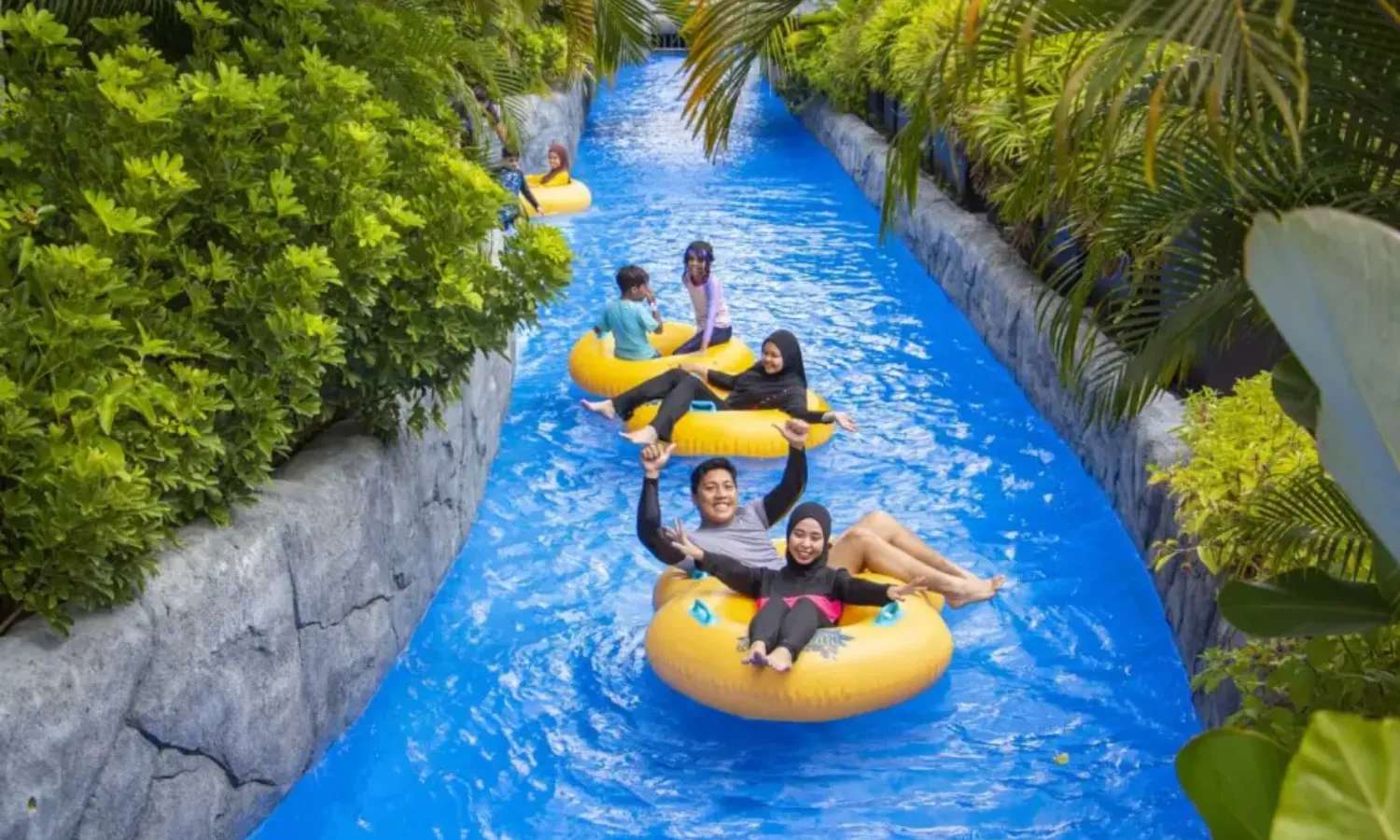 công viên nước Amverton Riverine Splash