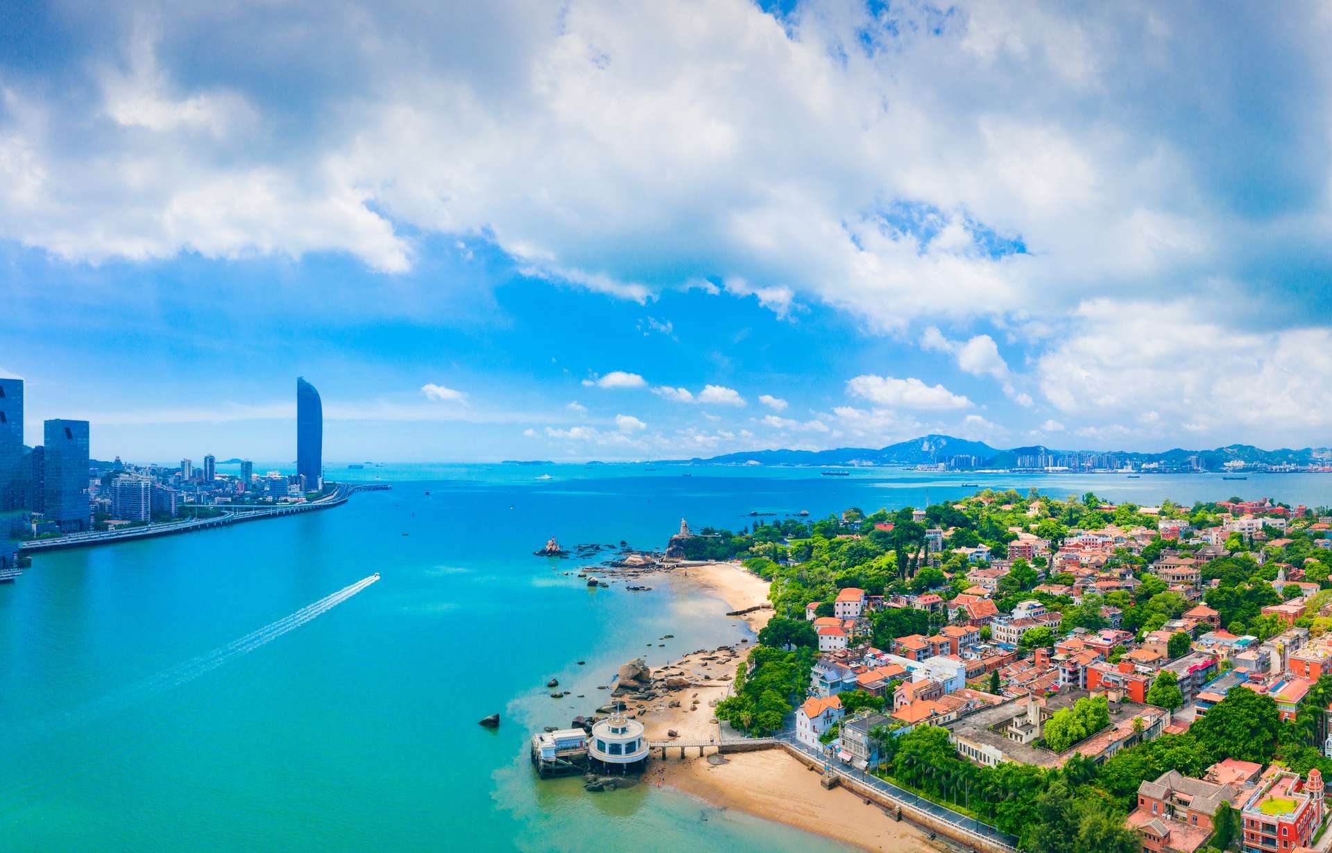 Một góc xinh đẹp tại Đảo Cổ Lãng Tự