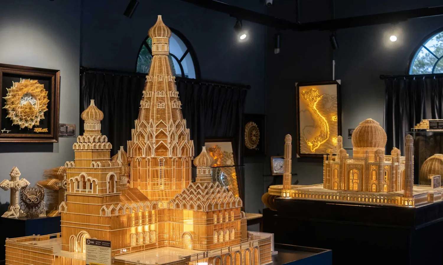 các mô hình kiến trúc nổi tiếng thế giới được chế tác tinh xảo Boarc Gallery