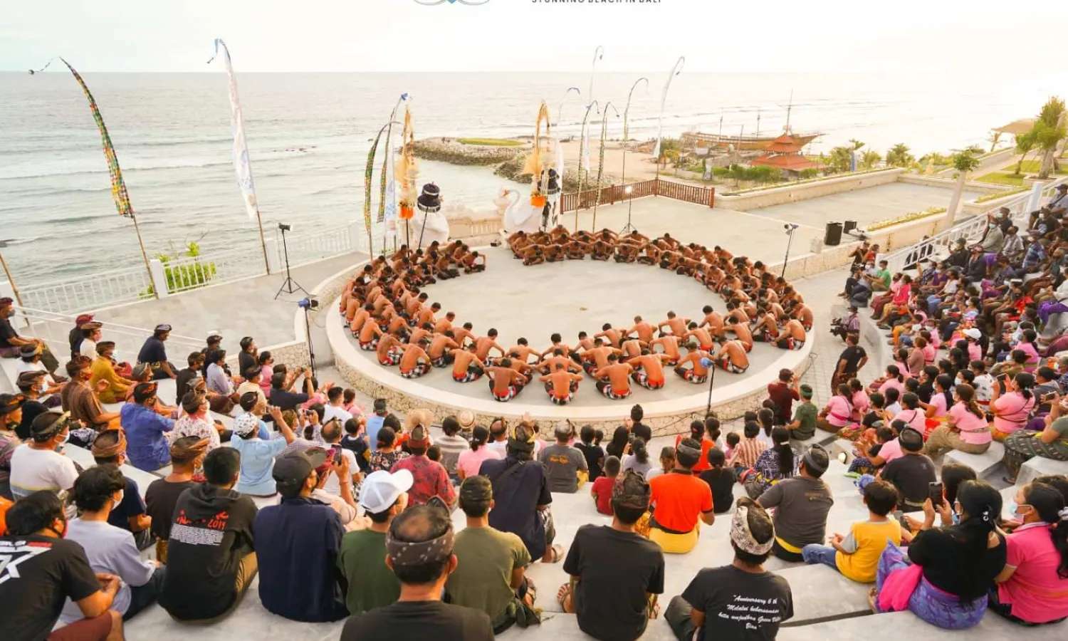 Melasti Beach Kecak Dance Show