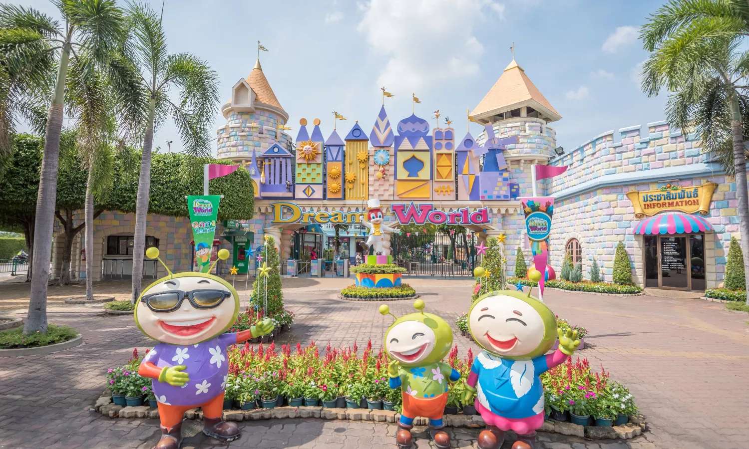 khu vui chơi tại Dream World Bangkok
