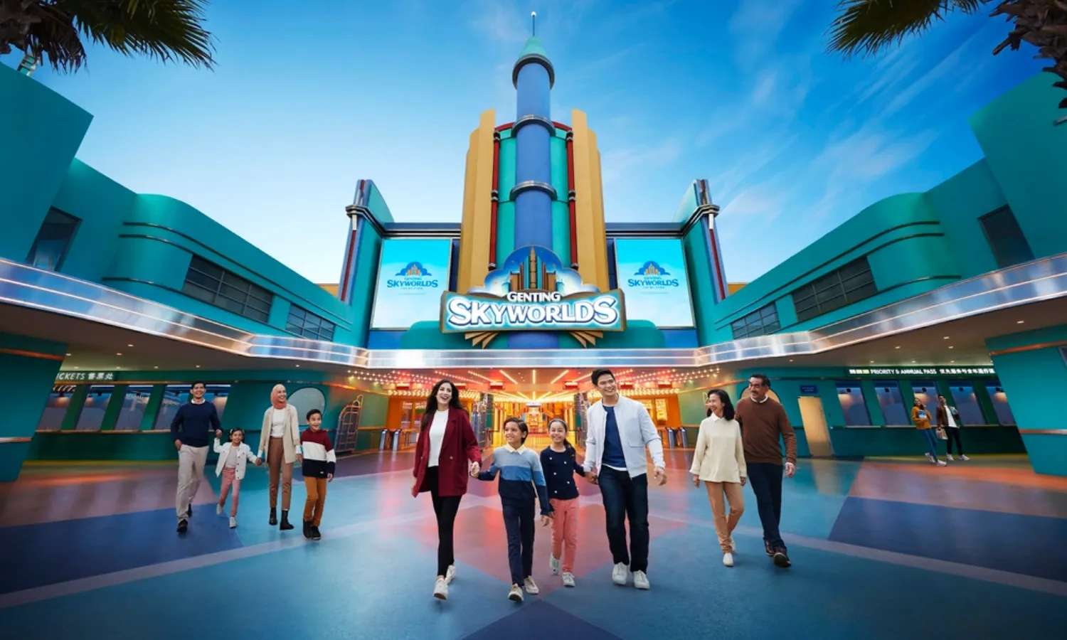 Cổng vào Studio của Genting Skyworlds