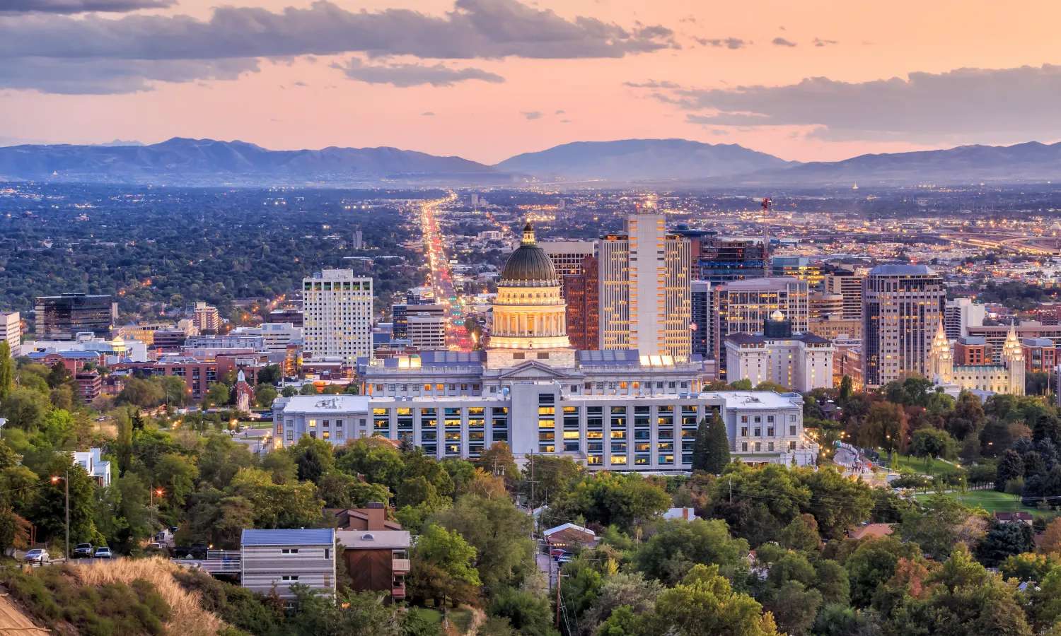 Vé máy bay đi Salt Lake City